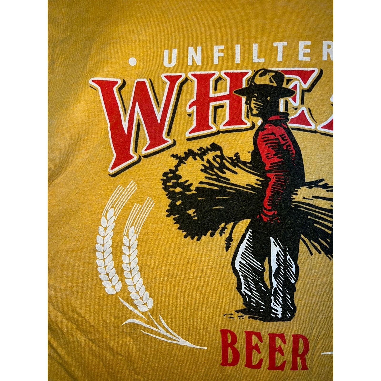 Vintage Wheat Beer Shirt Charlie Hustle Boulevard Brewing Tee S Size US S / EU 44-46 / 1 - 3 Thumbnail