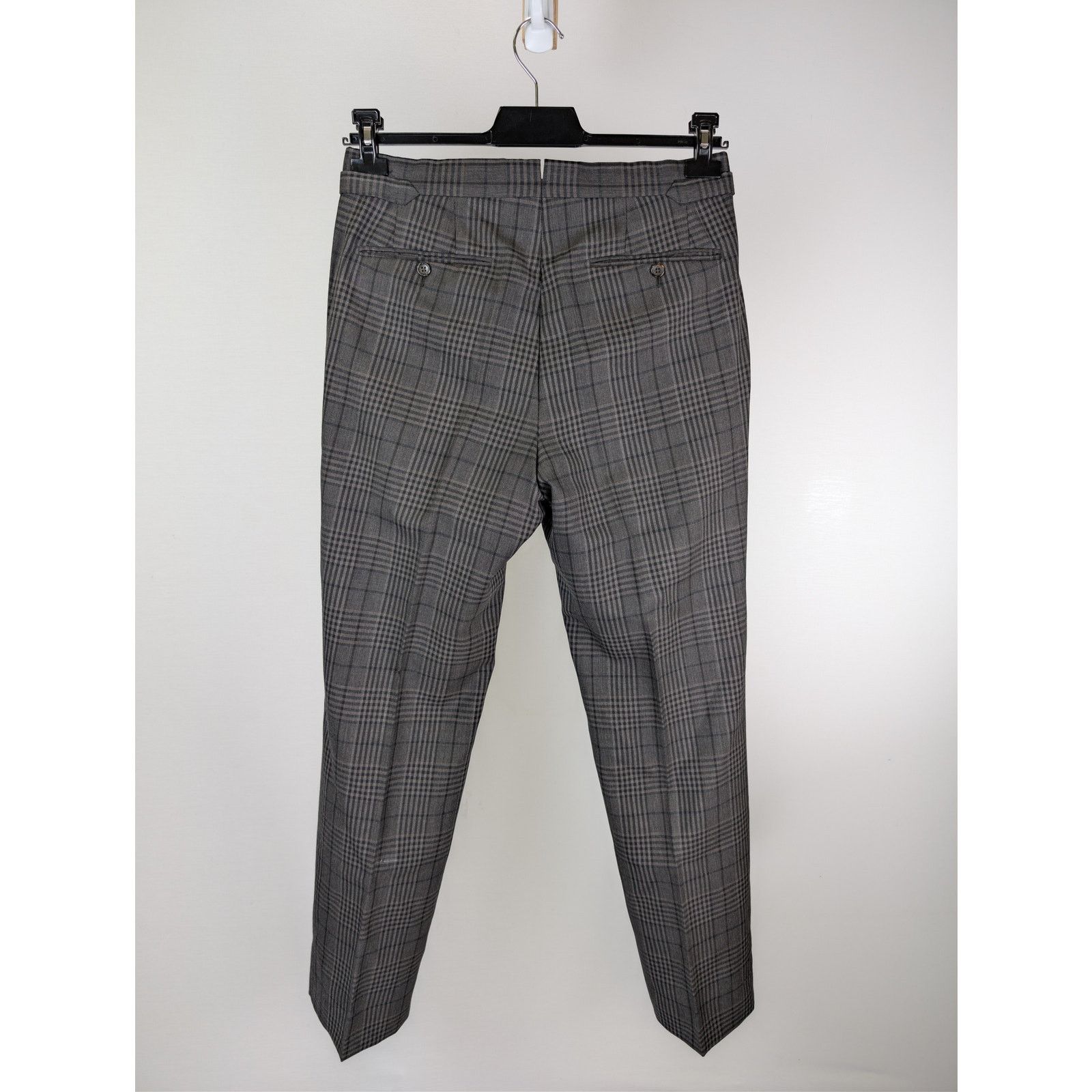 Tom Ford o1rshd1 CC20 Checked Casual Pants in Grey Size US 42 / EU 58 - 10 Thumbnail