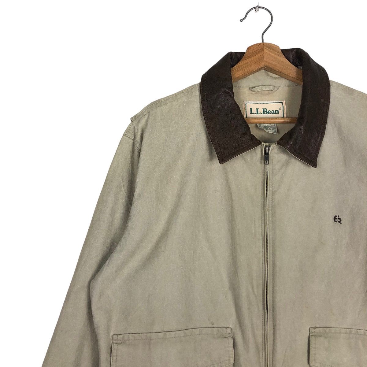 Japanese Brand 🔥90’s Vintage Bomber Jacket Cargo Pocket Worker L.L.Bean Size US M / EU 48-50 / 2 - 7 Thumbnail