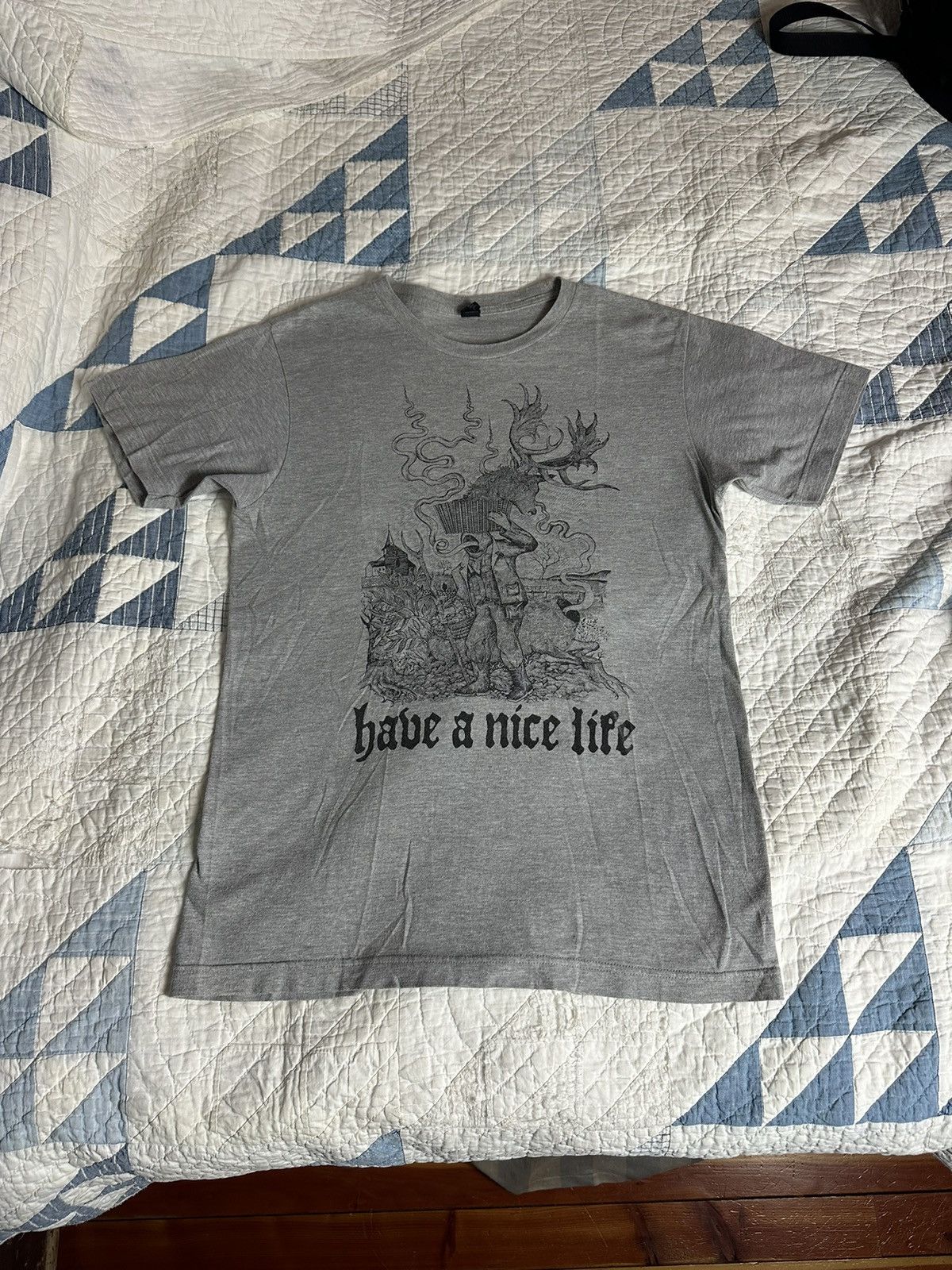 Band Tees 2018 Have a Nice Life tee Size US M / EU 48-50 / 2 - 2 Thumbnail