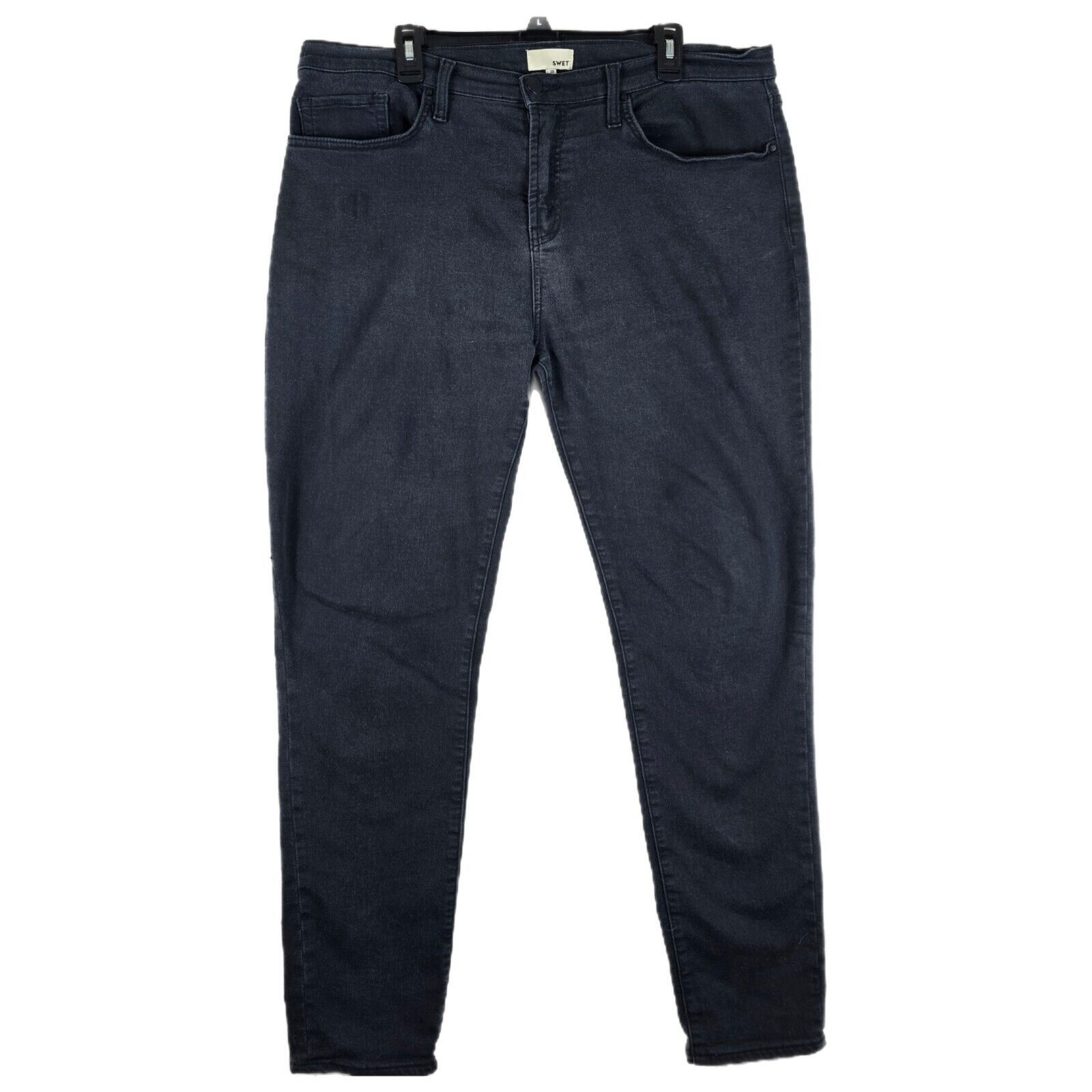 Other SWET TAILOR Men's Slim Stretch Pants Black Size 38X34 (38x32 Size US 38 / EU 54 - 1 Thumbnail