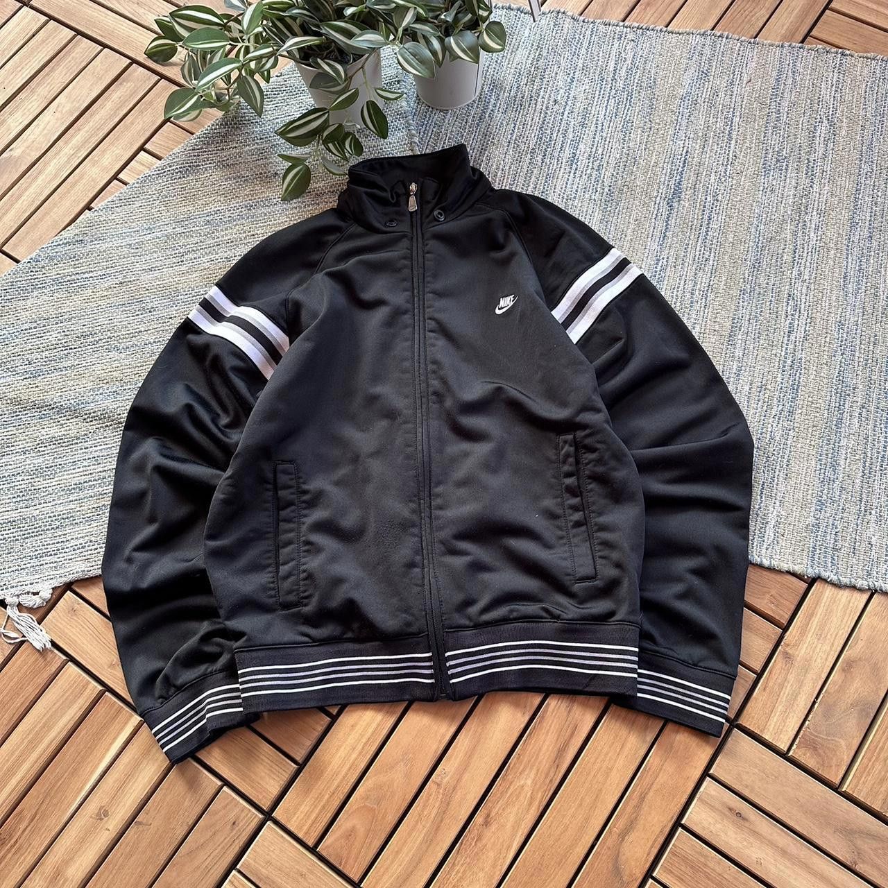 Nike Vintage Y2K Nike Swoosh Logo Zip Up Track Jacket Size US S / EU 44-46 / 1 - 1 Thumbnail