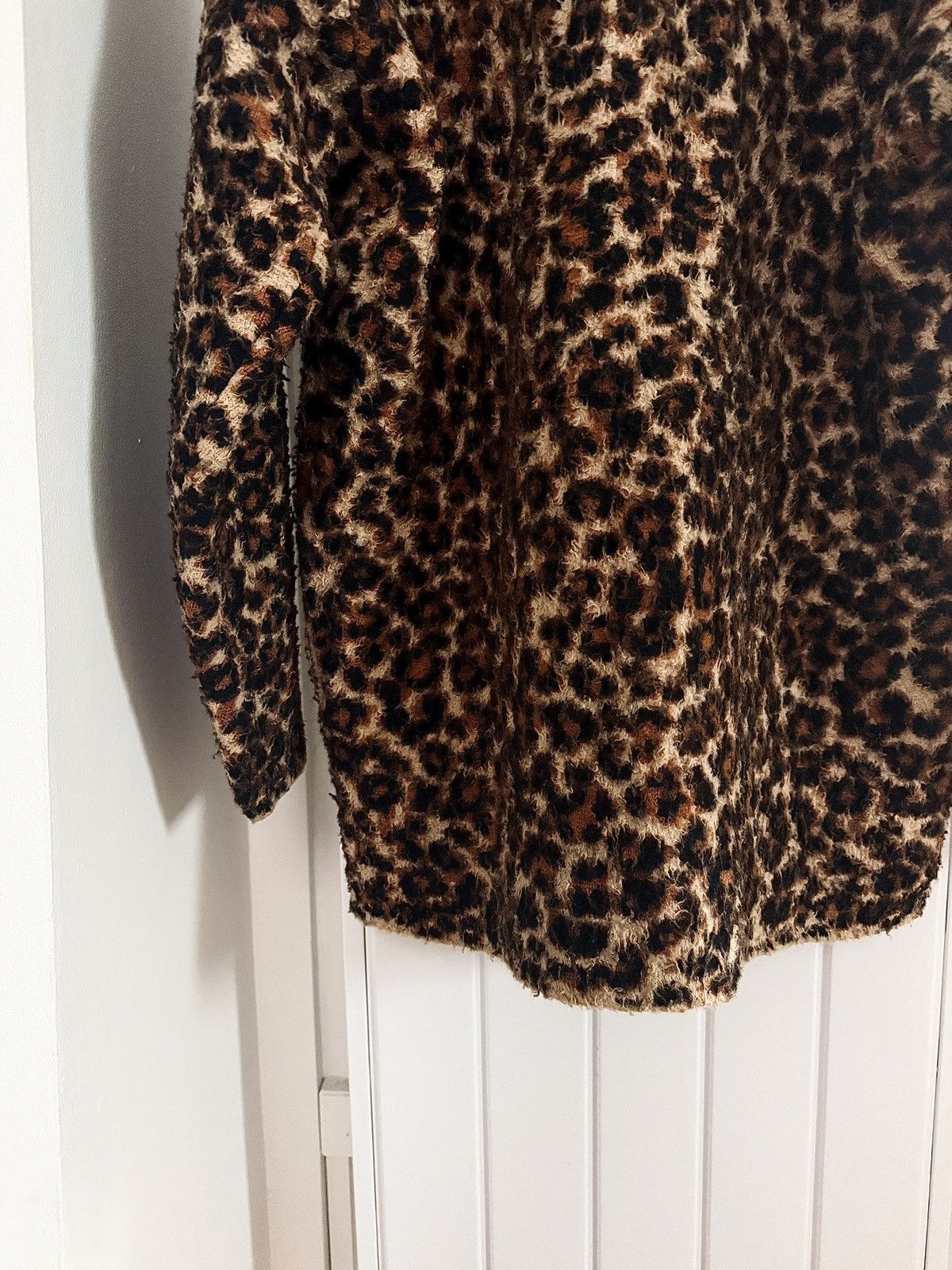 Balenciaga Balenciaga Oversized Leopard Wool-Blend Jacquard Sweater Size US S / EU 44-46 / 1 - 3 Thumbnail