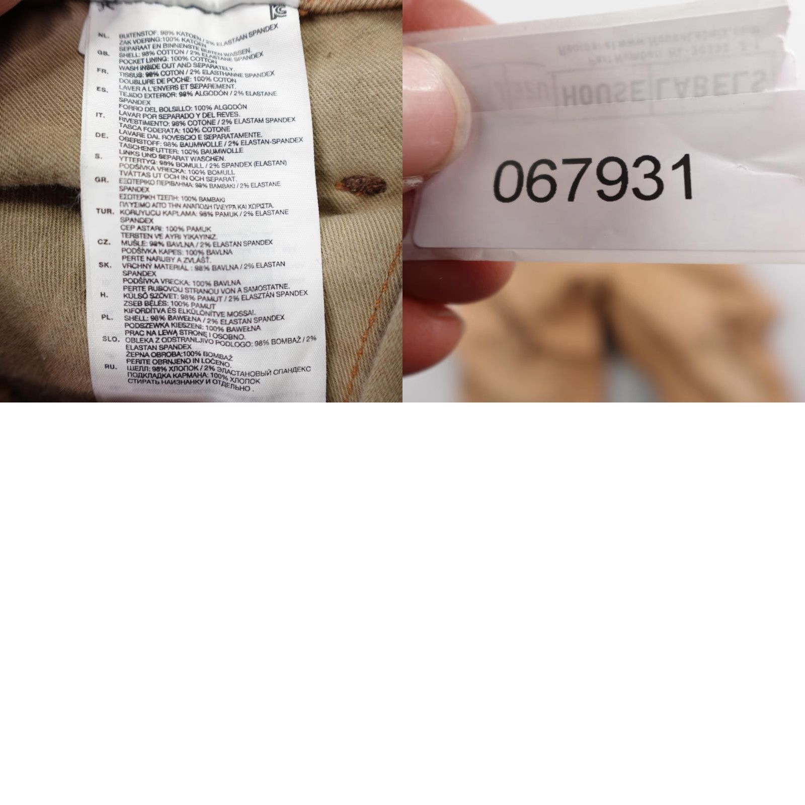 Vintage G Star RAW Jeans Mens 32x34 Beige Khaki Tan Denim Arc 3D Slim COJ Tapered Flex Slim Jeans Mens 32x34 Beige Denim Arc 3D Slim COJ Tapered Flex Size US 32 / EU 48 - 9 Thumbnail