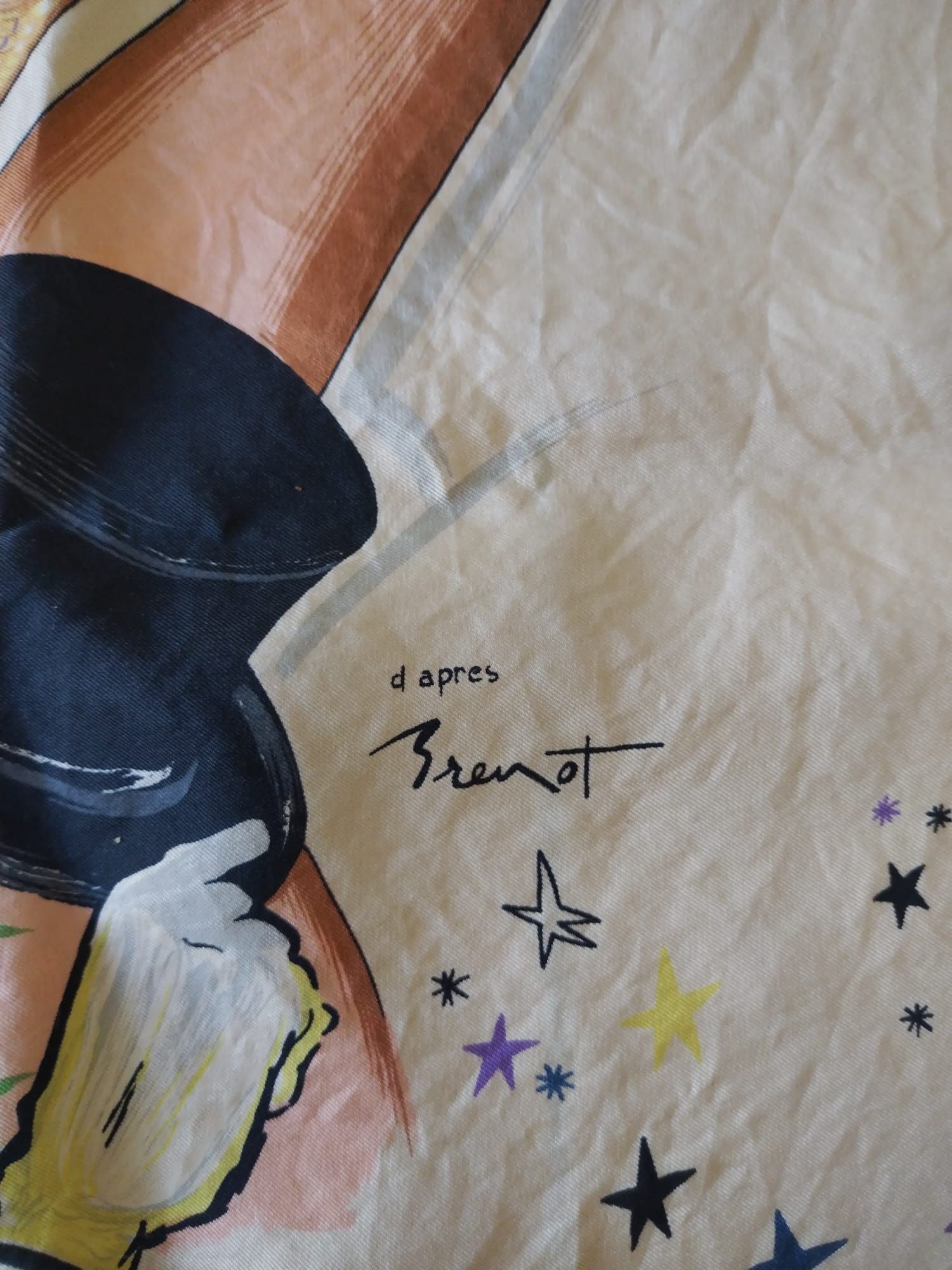 Other Vintage Silk Scarf “Lido – Champs‑Élysées” (1950s Paris) Size ONE SIZE - 5 Thumbnail