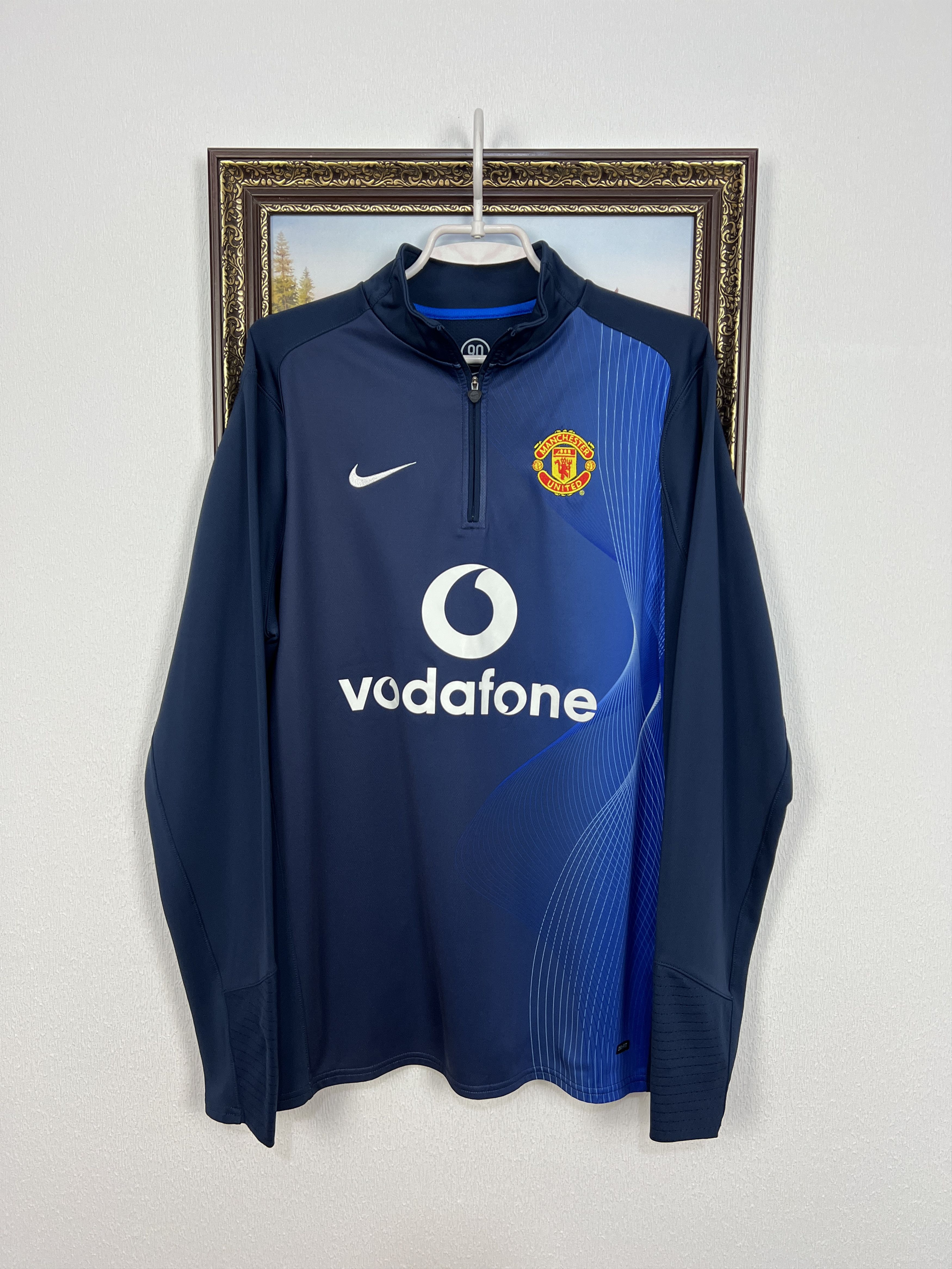 Nike Vintage Nike Manchester United Football Train Sweatshirt Size US L / EU 52-54 / 3 - 1 Thumbnail