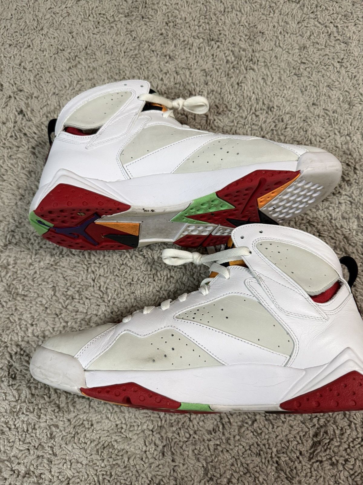 Jordan Brand Air Jordan Retro 7 Hare 2015 Size US 11.5 / EU 44-45 - 9 Thumbnail