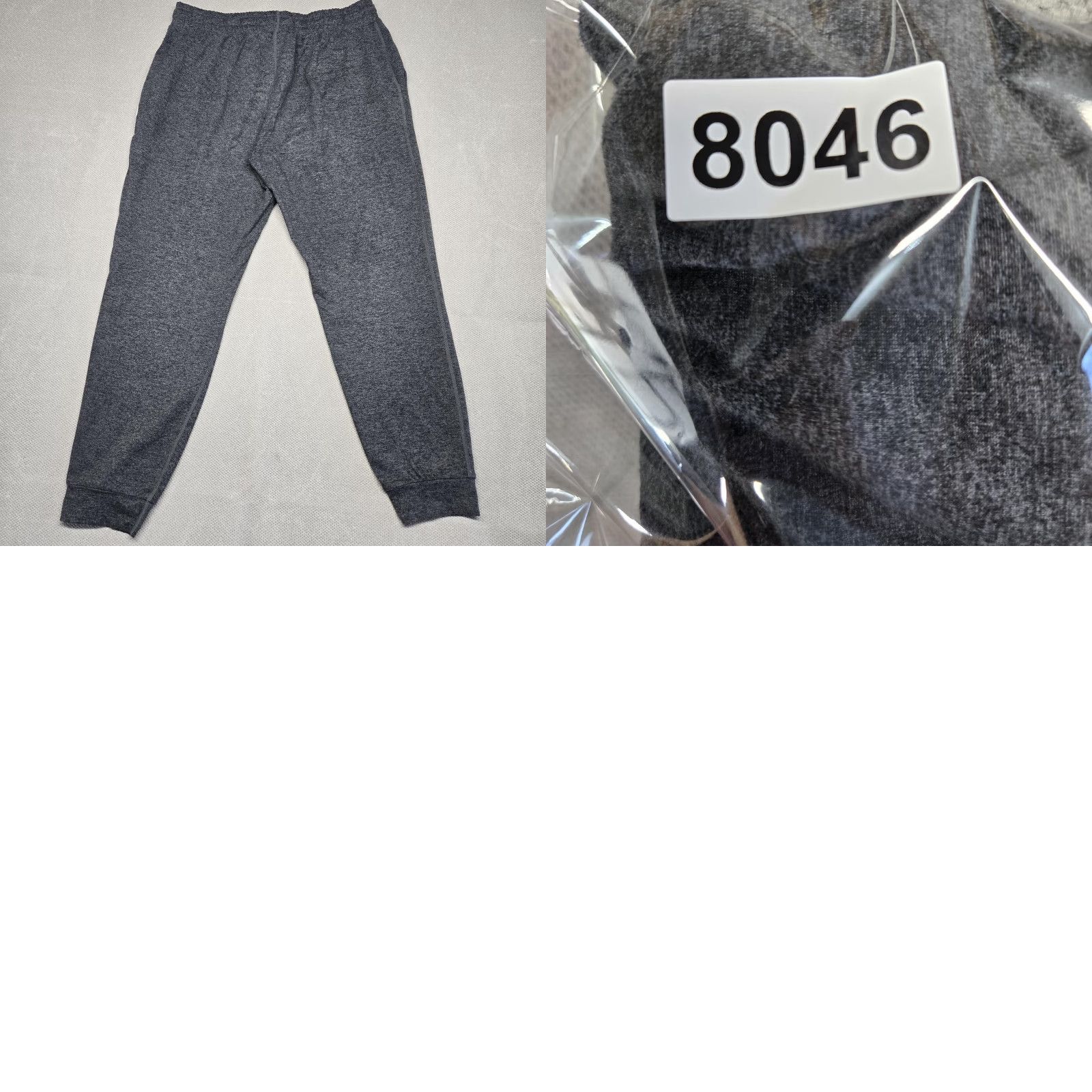 Vuori Vuori Jogger Pants Mens Medium Gray Fleece Elastic Waist Pockets Stretch Tapered Leg Gr ay Size US 31 - 9 Thumbnail