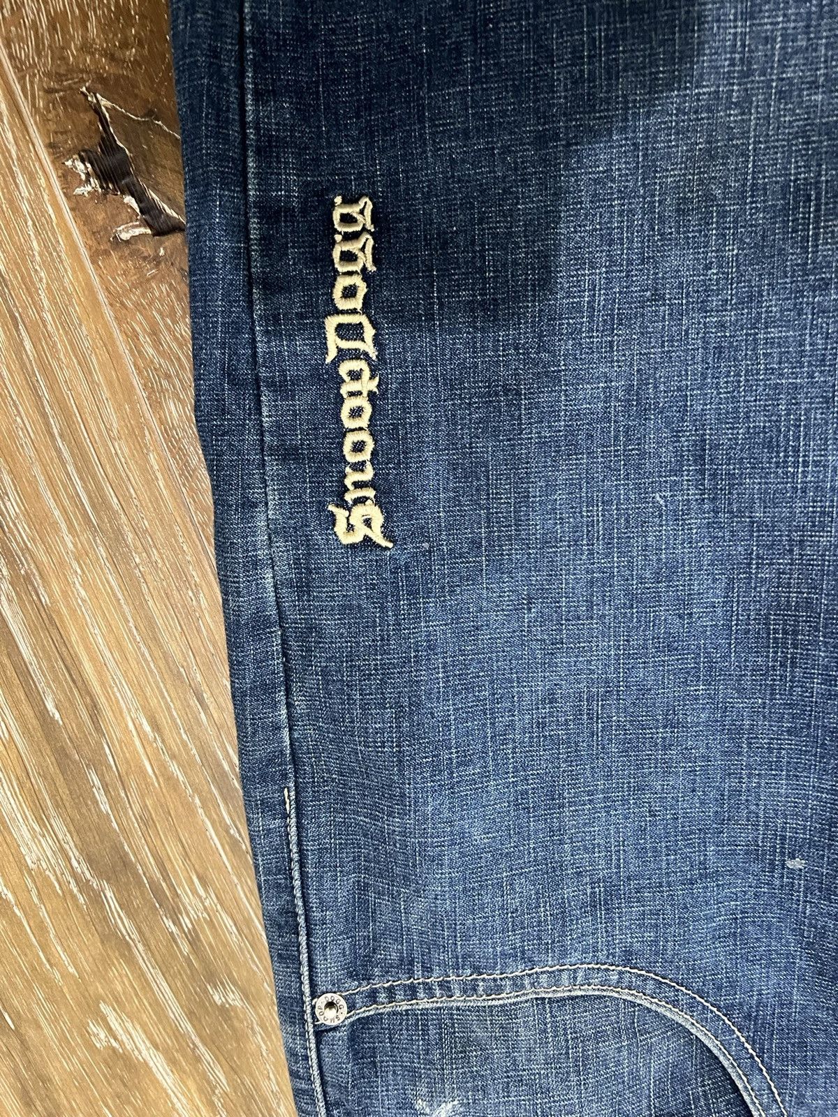 Snoop Dogg Vintage y2k snoop dog denim jorts shorts Size US 36 / EU 52 - 4 Thumbnail
