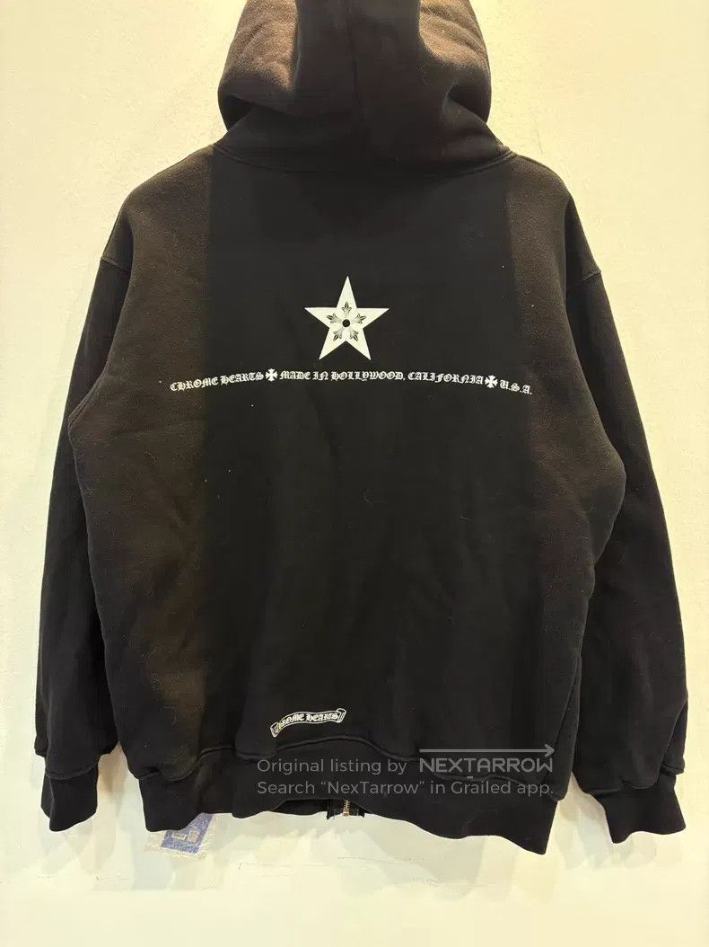 Chrome Hearts CHROME HEARTS Size L Long-sleeved hoodie with a star print Size US L / EU 52-54 / 3 - 6 Thumbnail