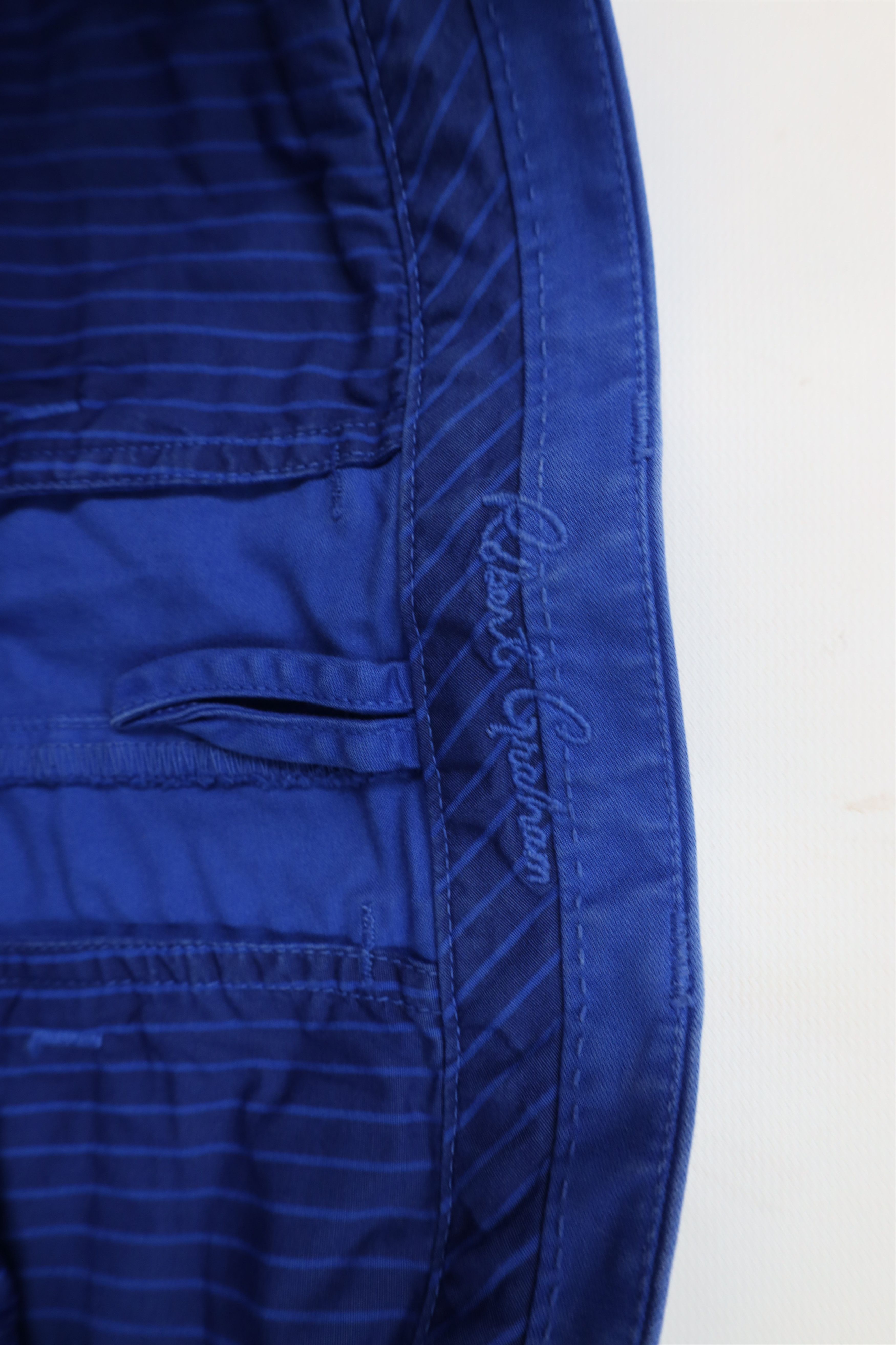 Robert Graham × Vintage Robert Graham Knee Golf Golfing Chino Shorts Cotton Blue Size US 30 / EU 46 - 8 Thumbnail