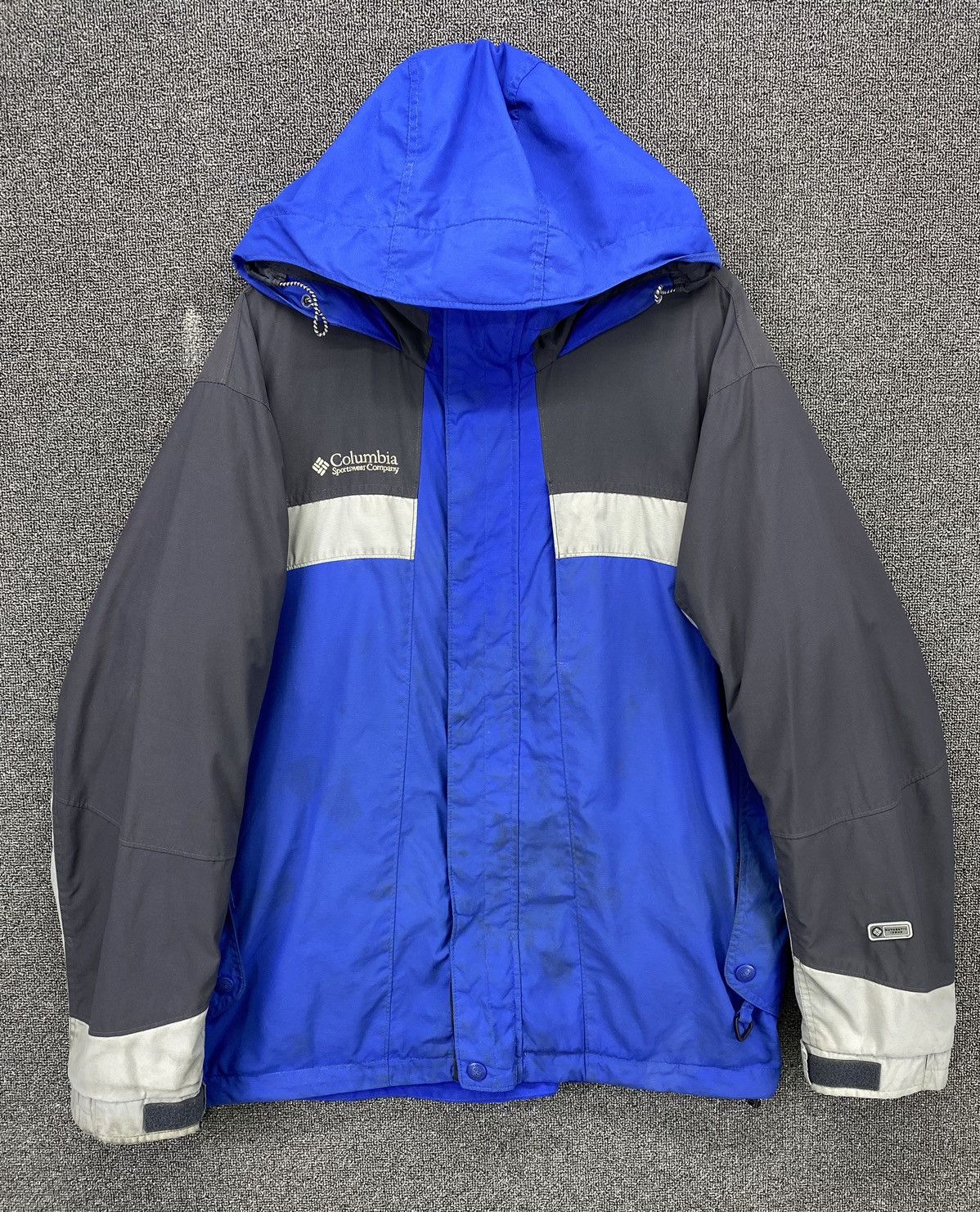 Columbia Vintage Columbia Hooded Light Jacket Size US L / EU 52-54 / 3 - 1 Thumbnail