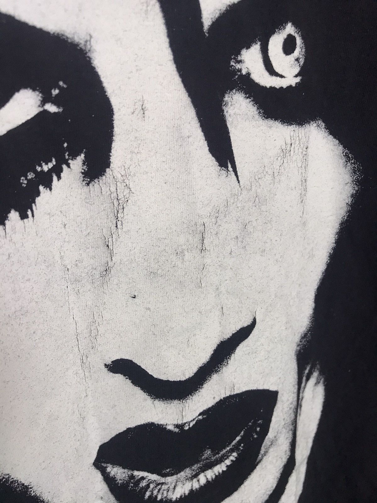 Vintage Vintage 00s Marylin Manson long sleeve shirt Size US L / EU 52-54 / 3 - 10 Thumbnail