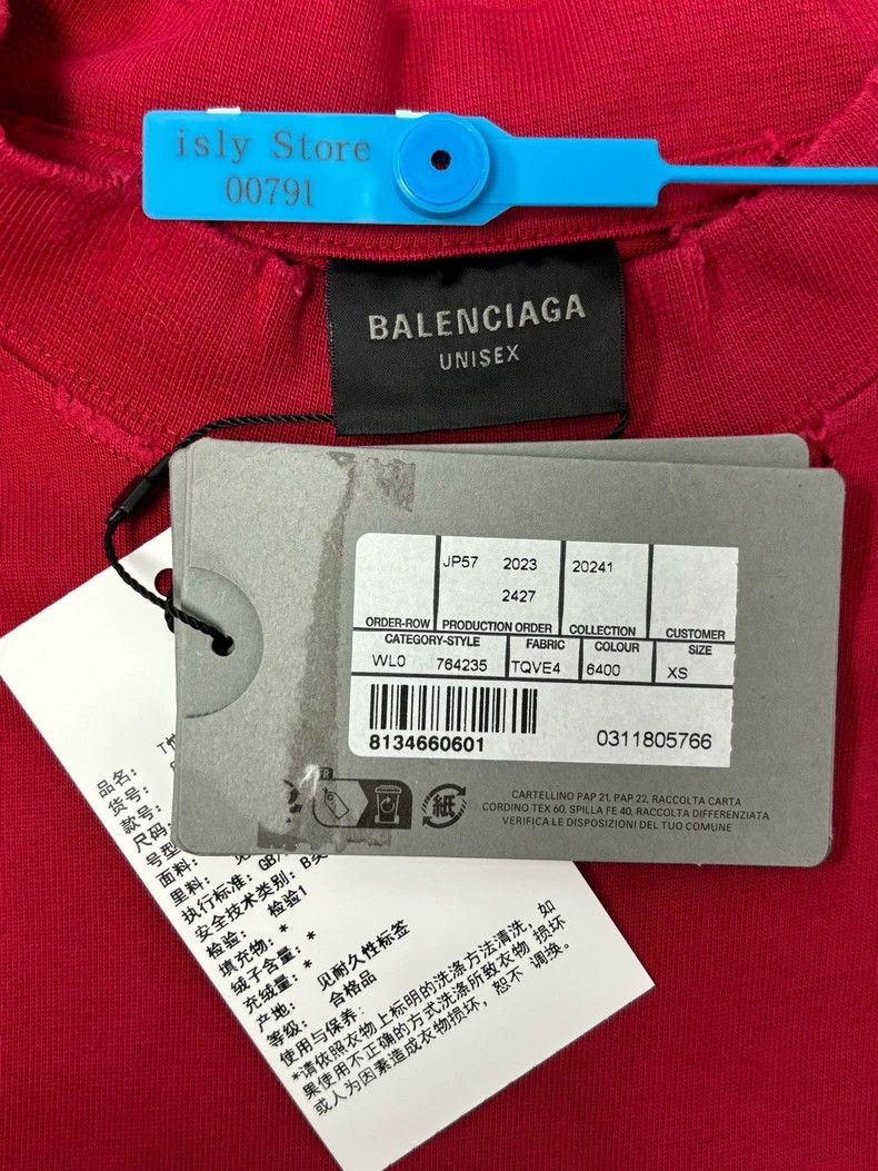 Balenciaga Balenciaga CD disc short-sleeved T-shirt Size US XS / EU 42 / 0 - 4 Thumbnail