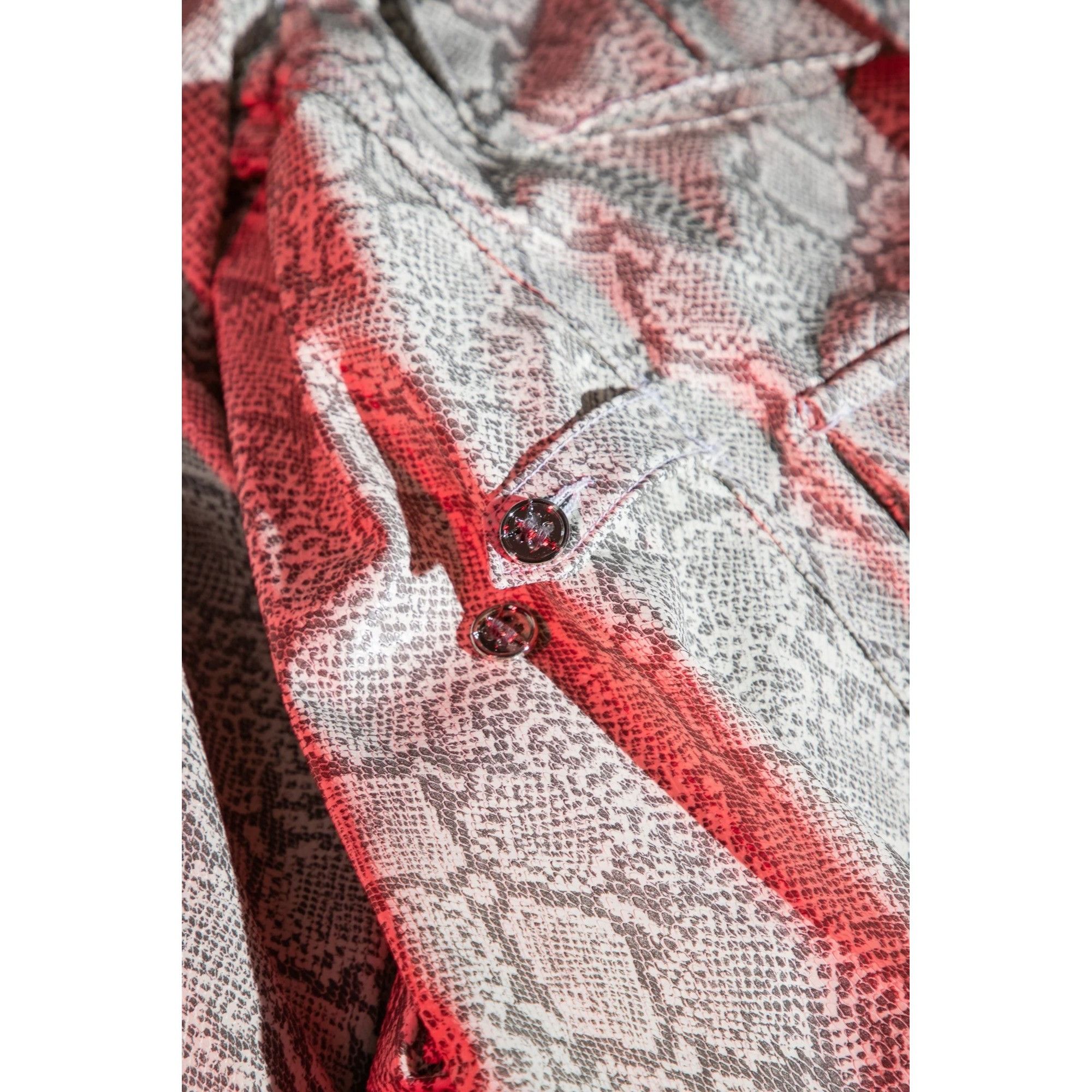 Seventh Heaven NEW SEVENTH HEAVEN SNAKE CROSS JACKET SZ MEDIUM Size US M / EU 48-50 / 2 - 3 Thumbnail