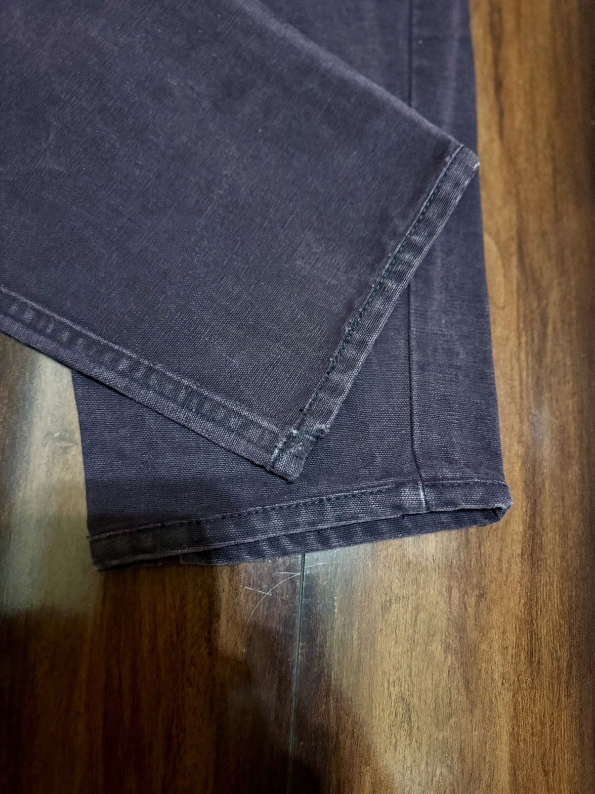 Carhartt × Vintage Vintage & Rare 90s Carhartt Burgundy Pants Size US 32 / EU 48 - 6 Thumbnail