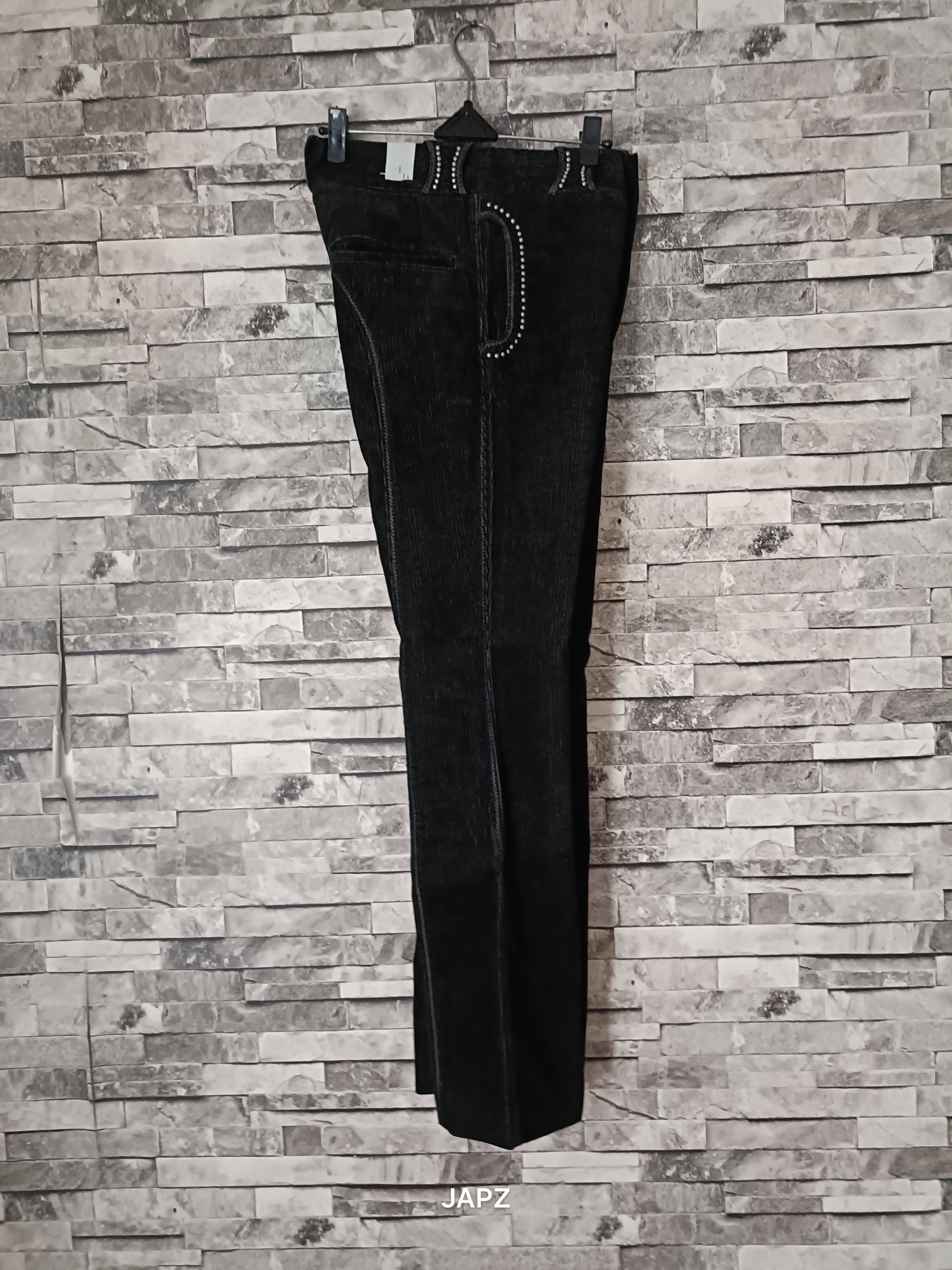 N.hoolywood avantgarde corduroy pants