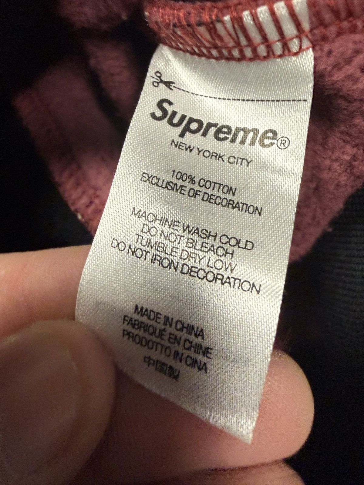 Supreme Supreme pinstripe hoodie Size US L / EU 52-54 / 3 - 6 Thumbnail