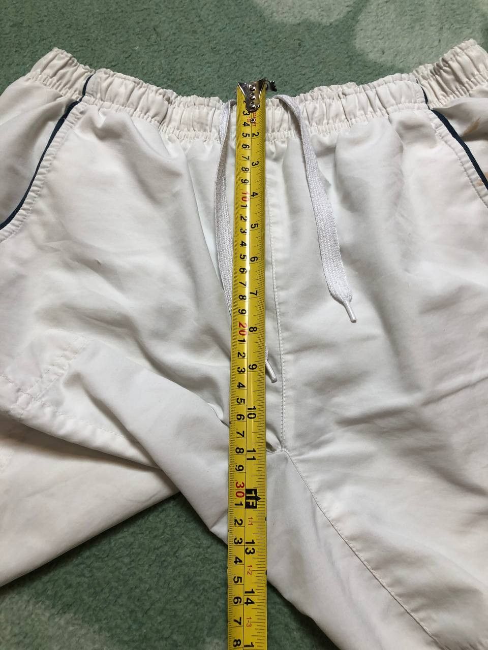 Nike Vintage NIKE logo white shorts crazy Y2K streetwear Size US 32 / EU 48 - 13 Thumbnail