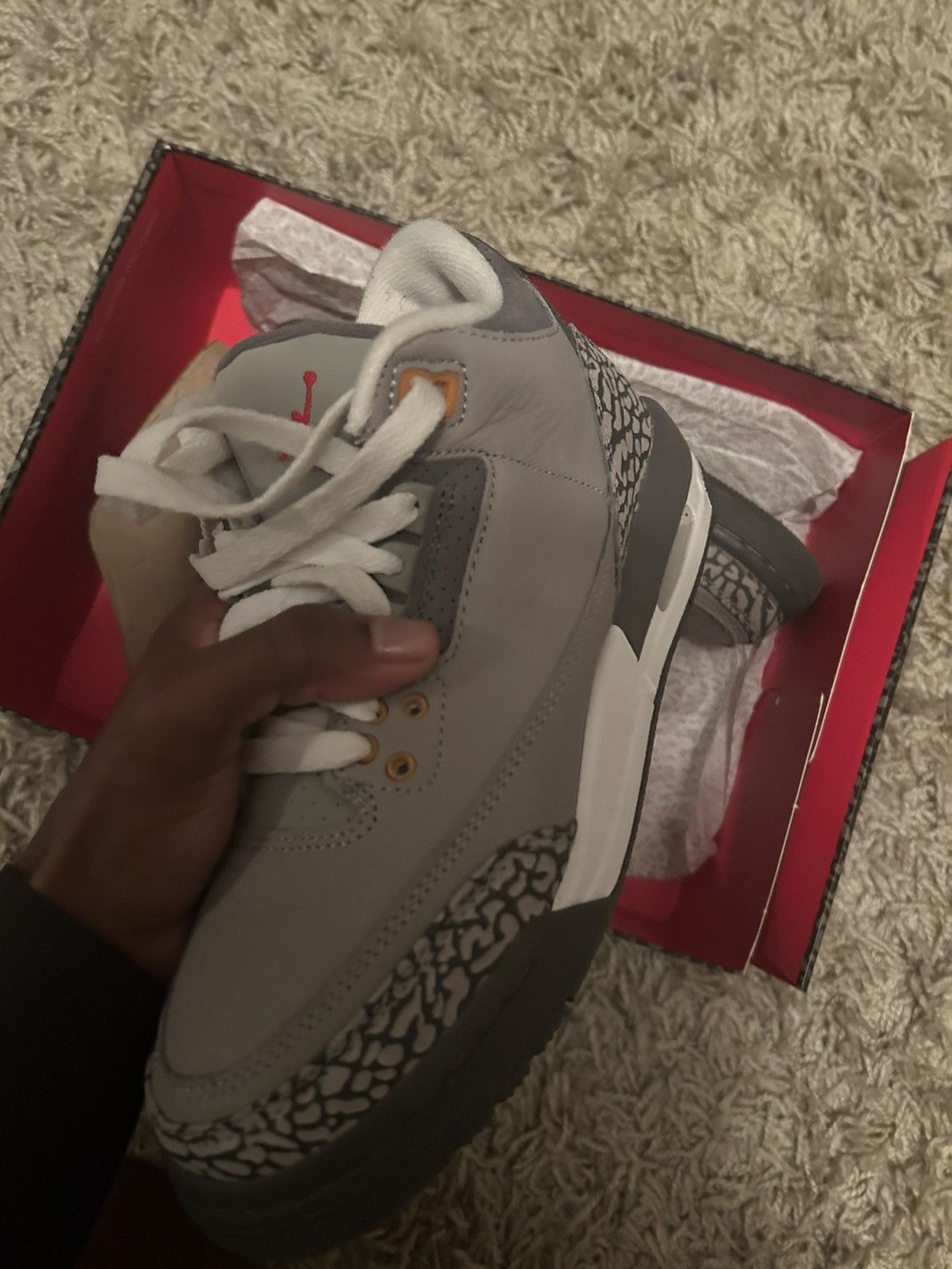 Jordan Brand Jordan Cool grey 3s Size US 6 / EU 39 - 5 Thumbnail