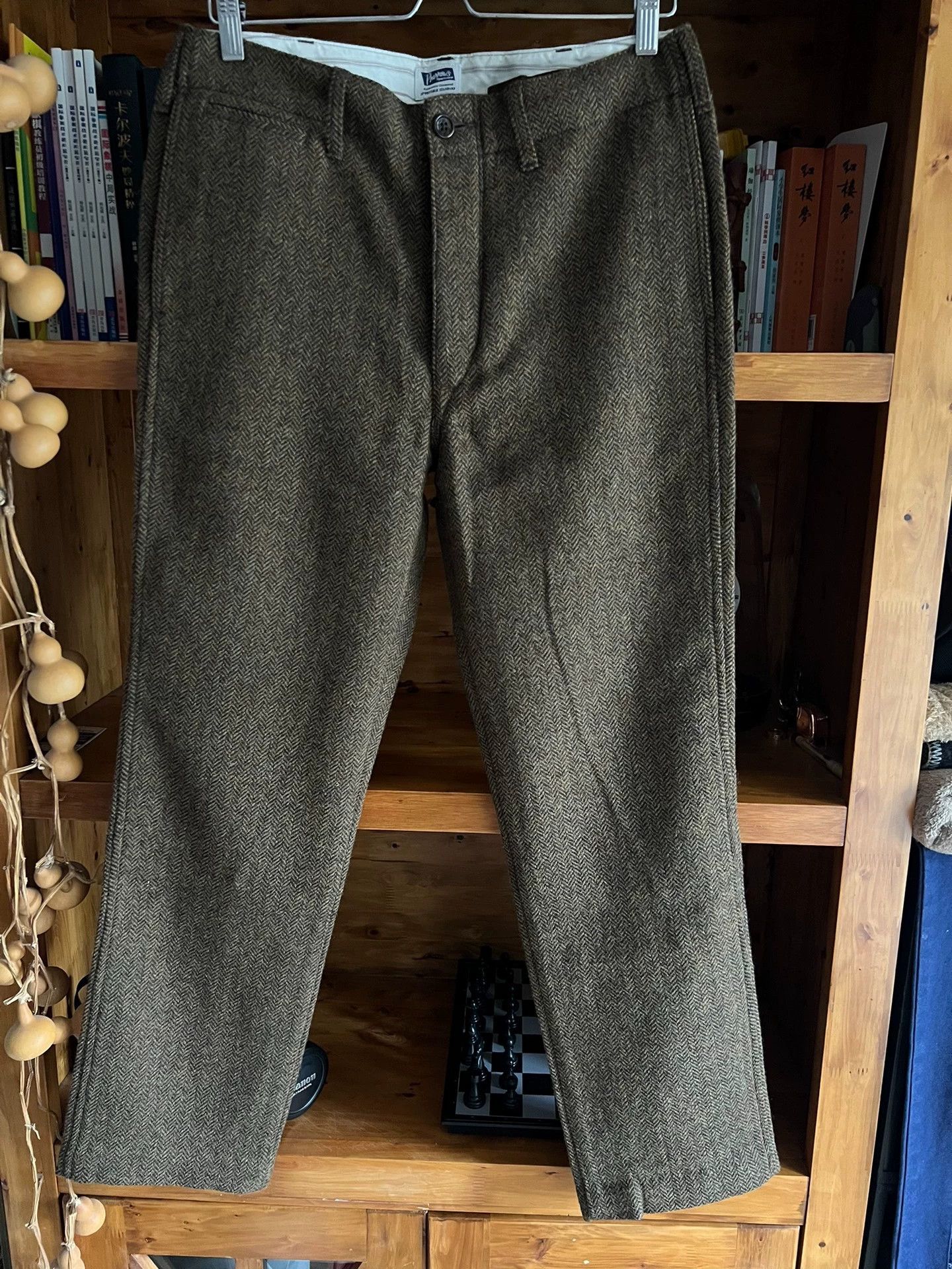 Pherrow's Pherrows Japan Vintage Wool Suit Set Rare High End Size 40R - 3 Thumbnail