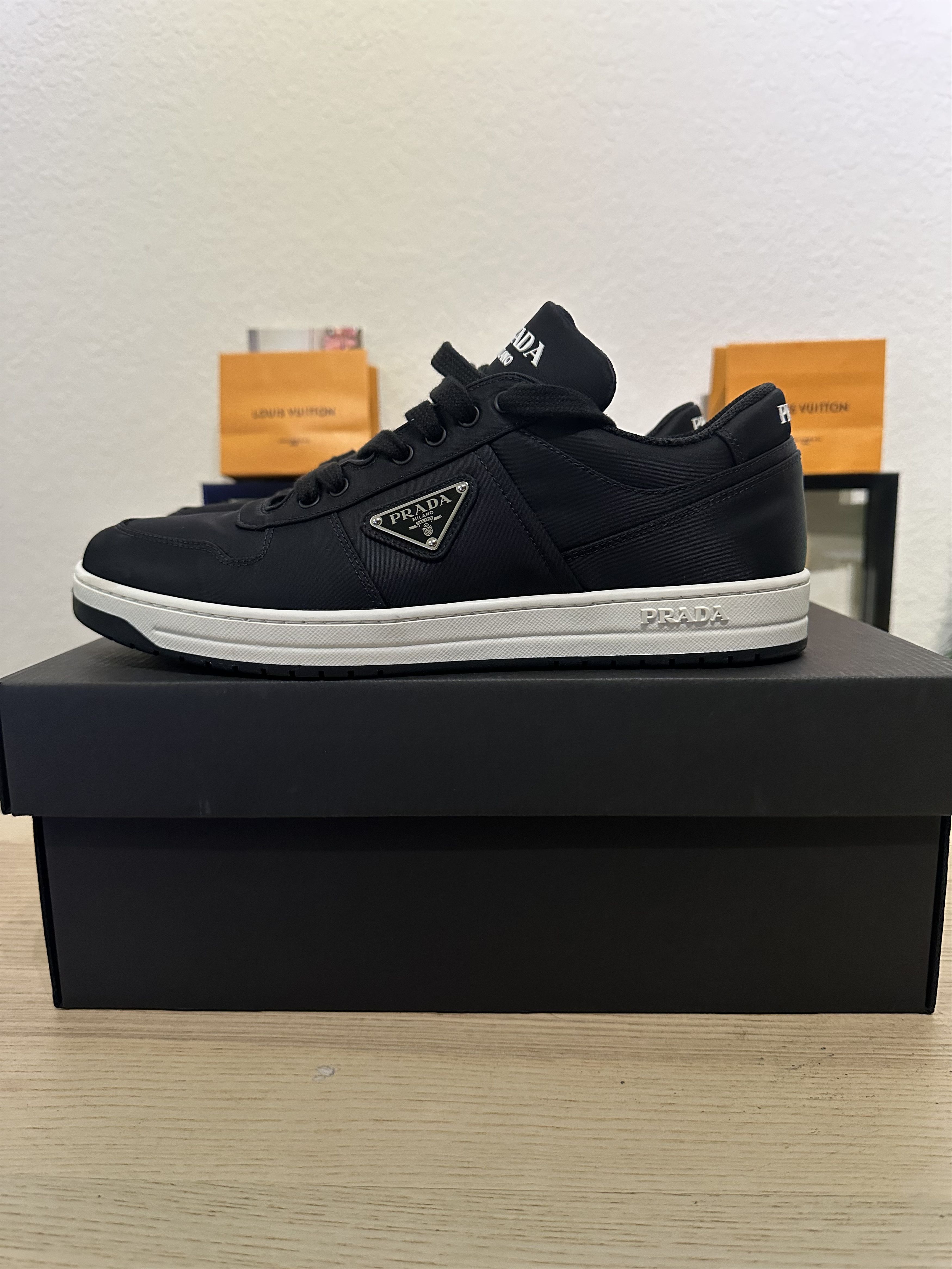 Prada Prada Re-Nylon Gabardine ‘Black’ Size US 10.5 / EU 43-44 - 1 Thumbnail