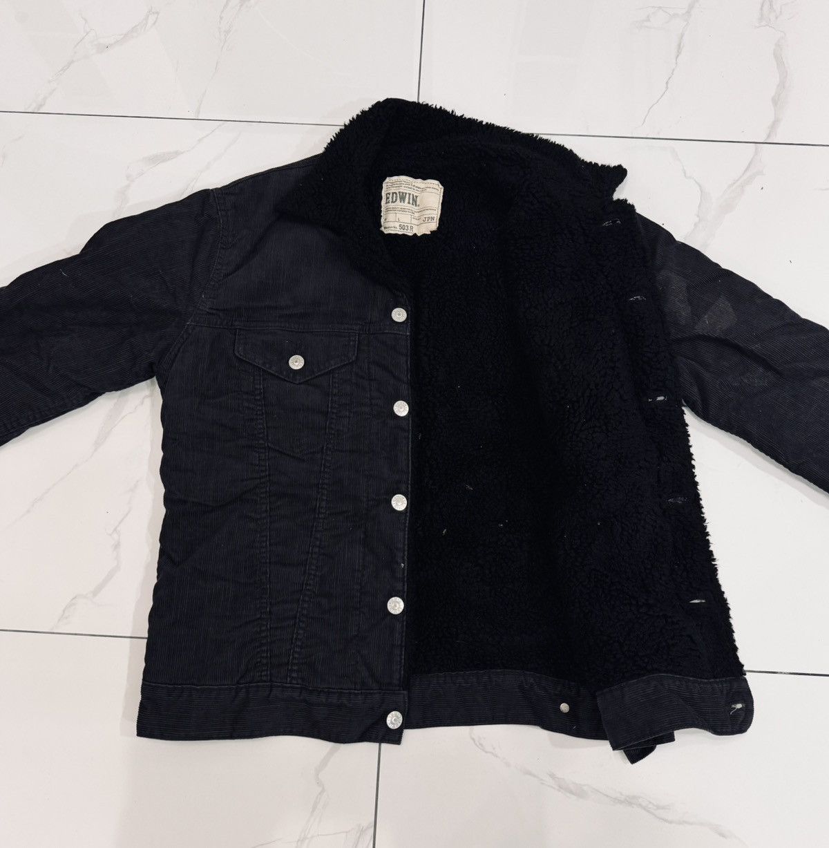 Edwin Edwin Curduroy Jacket Made In Japan Size US L / EU 52-54 / 3 - 6 Thumbnail