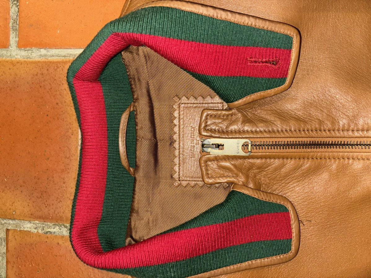 Gucci Gucci leather jacket Size US L / EU 52-54 / 3 - 5 Thumbnail