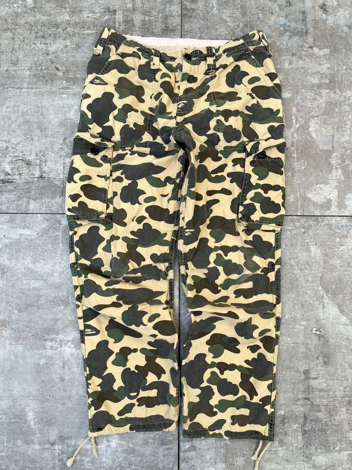 Bape × Carhartt Bape x Carhartt Single Knee Pants | Grailed