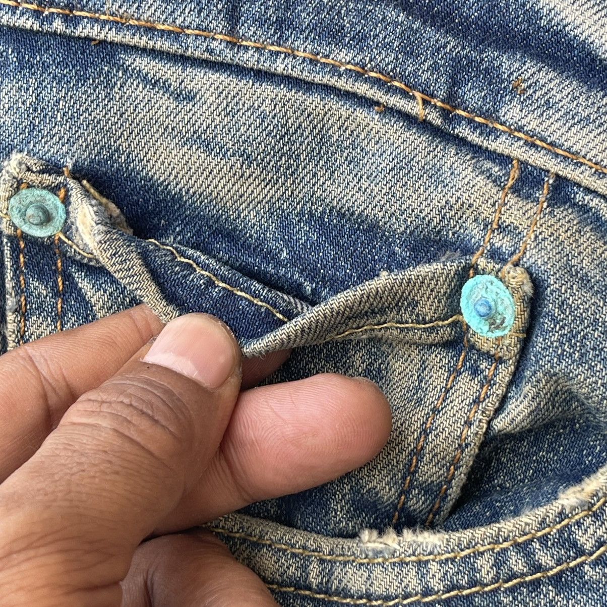 Levi's Vintage Levi's 508 Regular Taper Denim Jeans Distressed Size US 34 / EU 50 - 9 Thumbnail