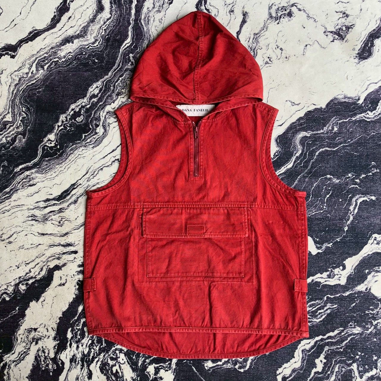 Japanese Brand Vintage Y2K Dana Faneuil Anorak Hooded Utility Vest Size US M / EU 48-50 / 2 - 2 Thumbnail