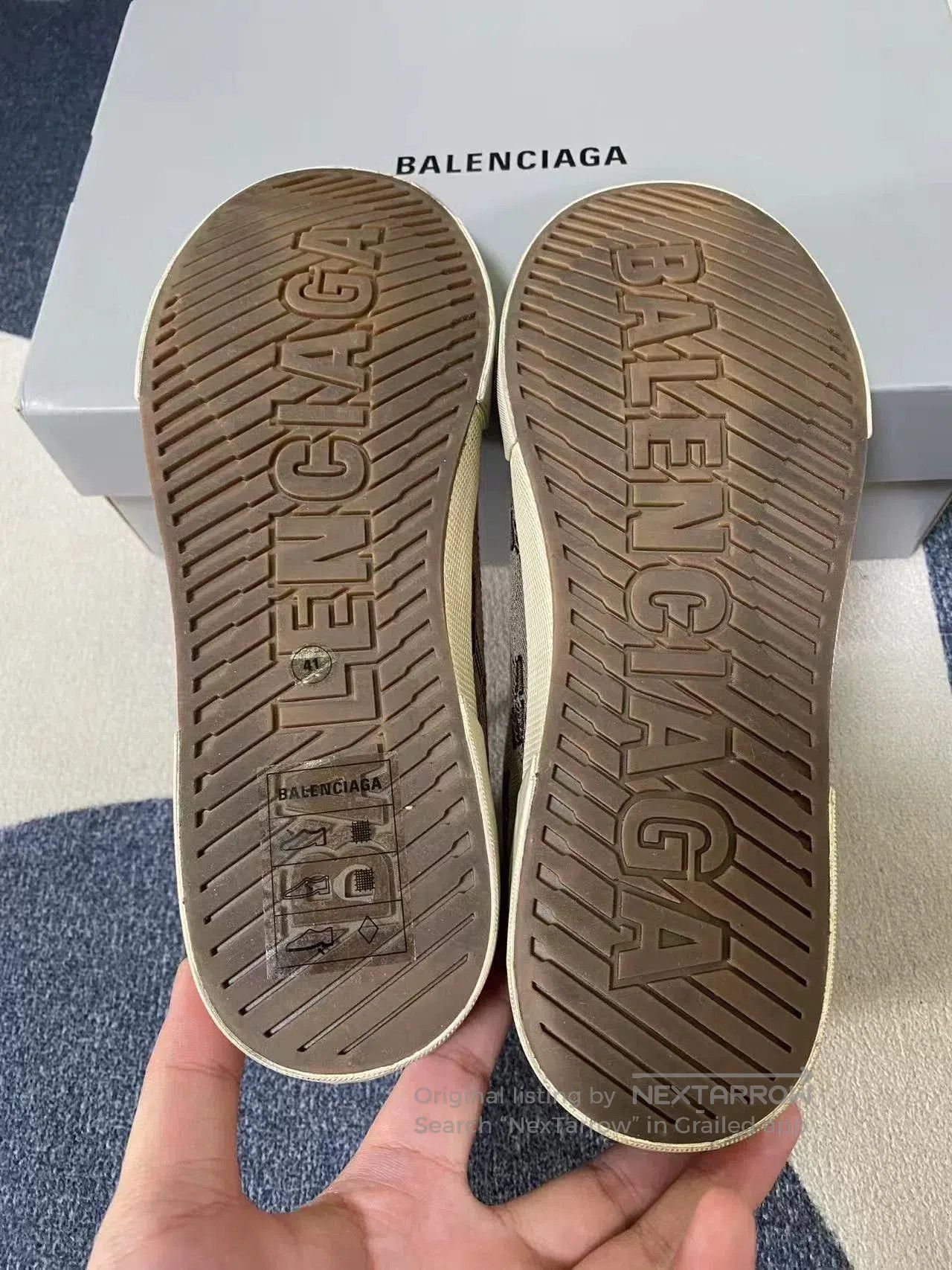 Balenciaga Balenciaga Paris Men's Fashion Sneakers. Size US 8 / EU 41 - 3 Thumbnail