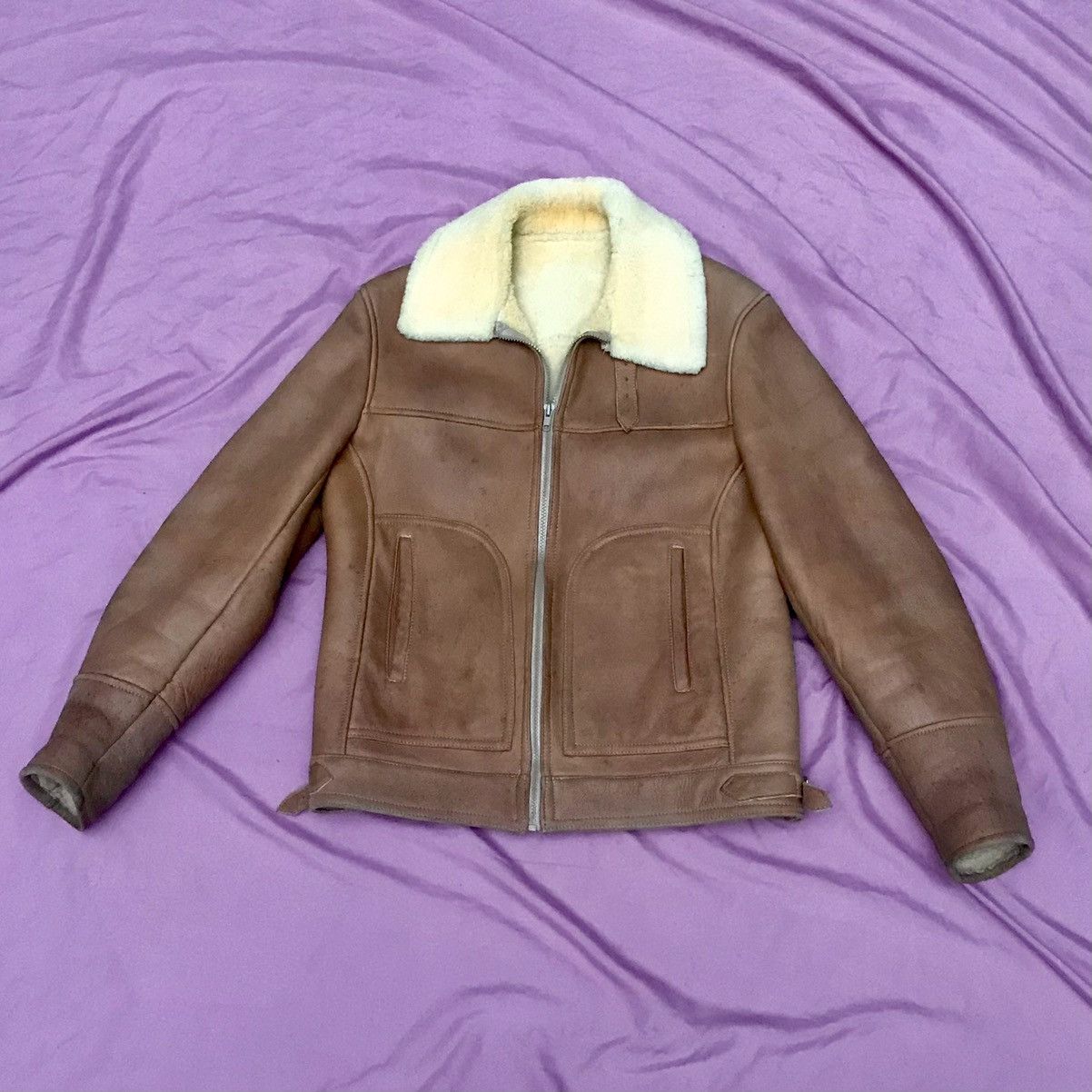 Other Beautiful sheepskin shearling tan jacket Size US M / EU 48-50 / 2 - 2 Thumbnail