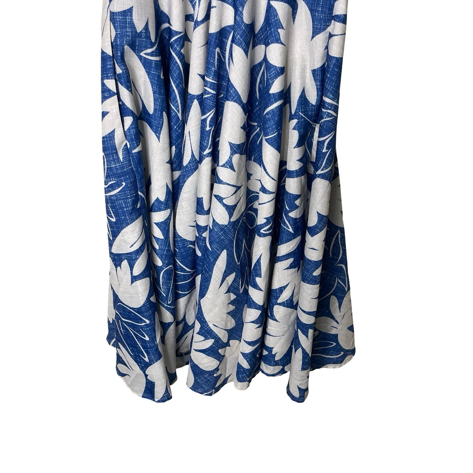 Hutch Hutch blue white floral A line knee length sundress sz 0 Size XS / US 0-2 / IT 36-38 - 7 Thumbnail