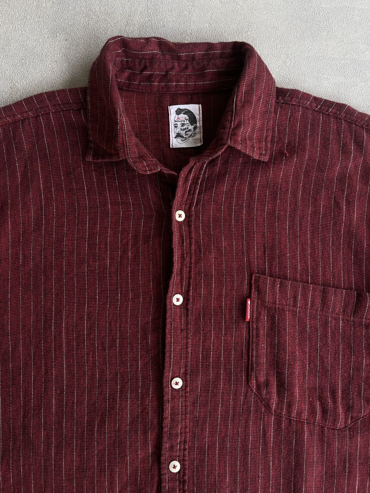 The Real McCoy's The Real McCoy Union Made Striped Wabash Shirt Size US XL / EU 56 / 4 - 2 Thumbnail