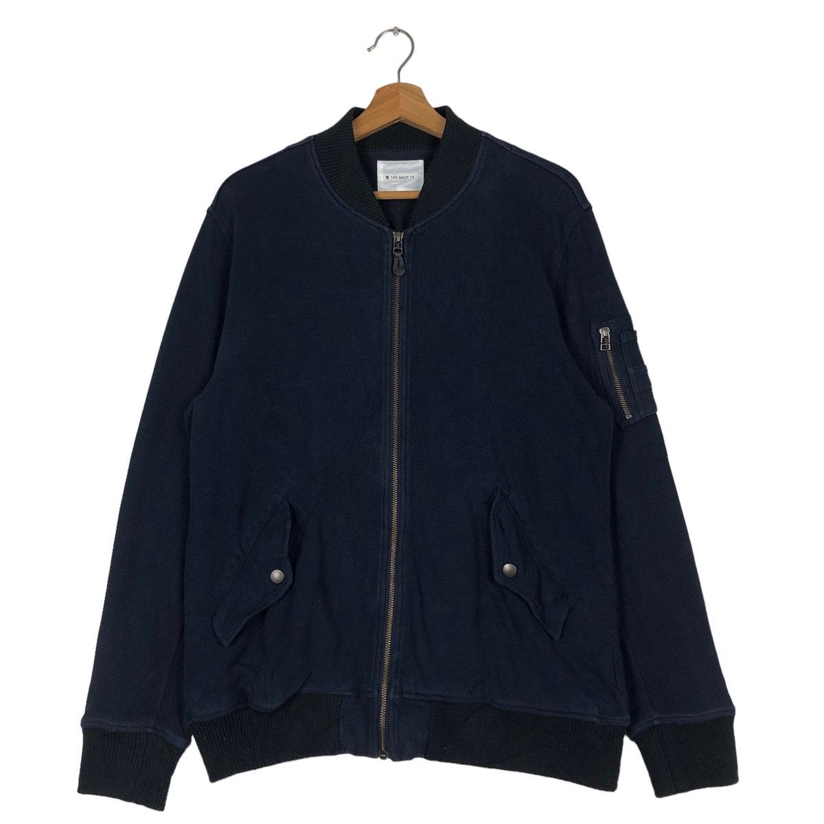 Japanese Brand 🔥Vintage Bomber Jacket Japan Inspire Issey Miyake Size US XL / EU 56 / 4 - 1 Thumbnail