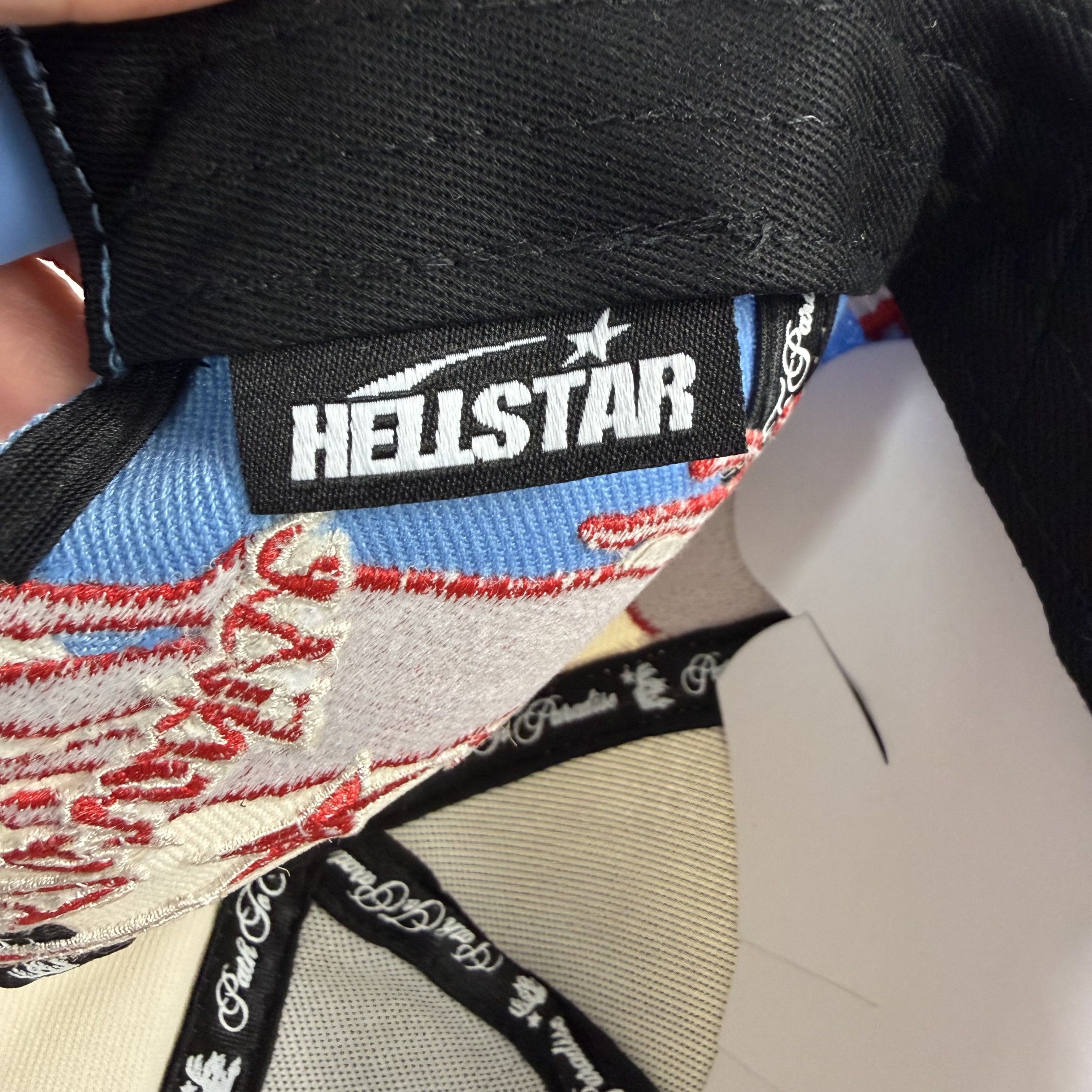 HELLSTAR Hellstar Paintbrush Snapback Embroidered Path To Paradise Size ONE SIZE - 8 Thumbnail