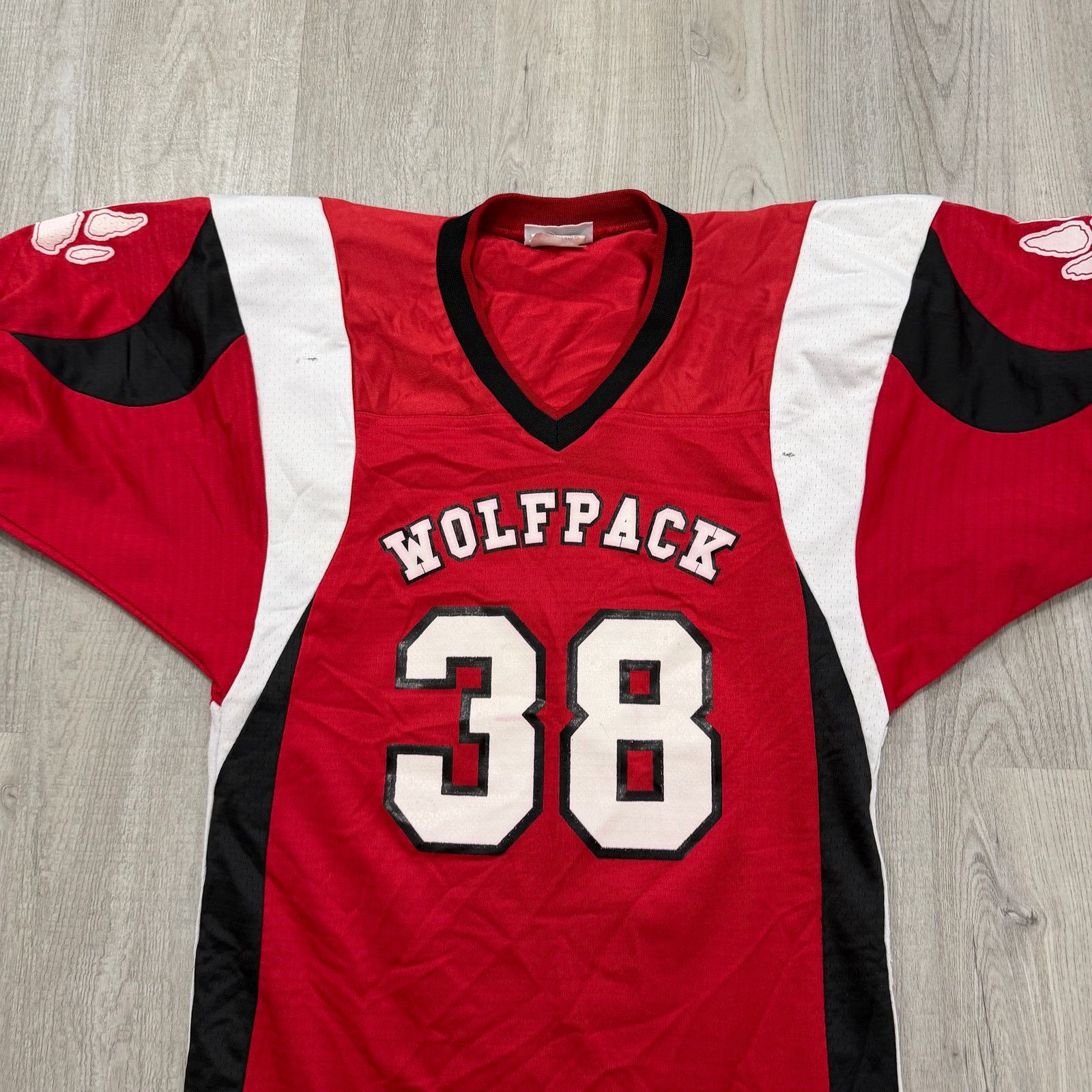 Vintage Vintage North Carolina State Wolfpack Football Jersey Mediun Size US M / EU 48-50 / 2 - 2 Thumbnail