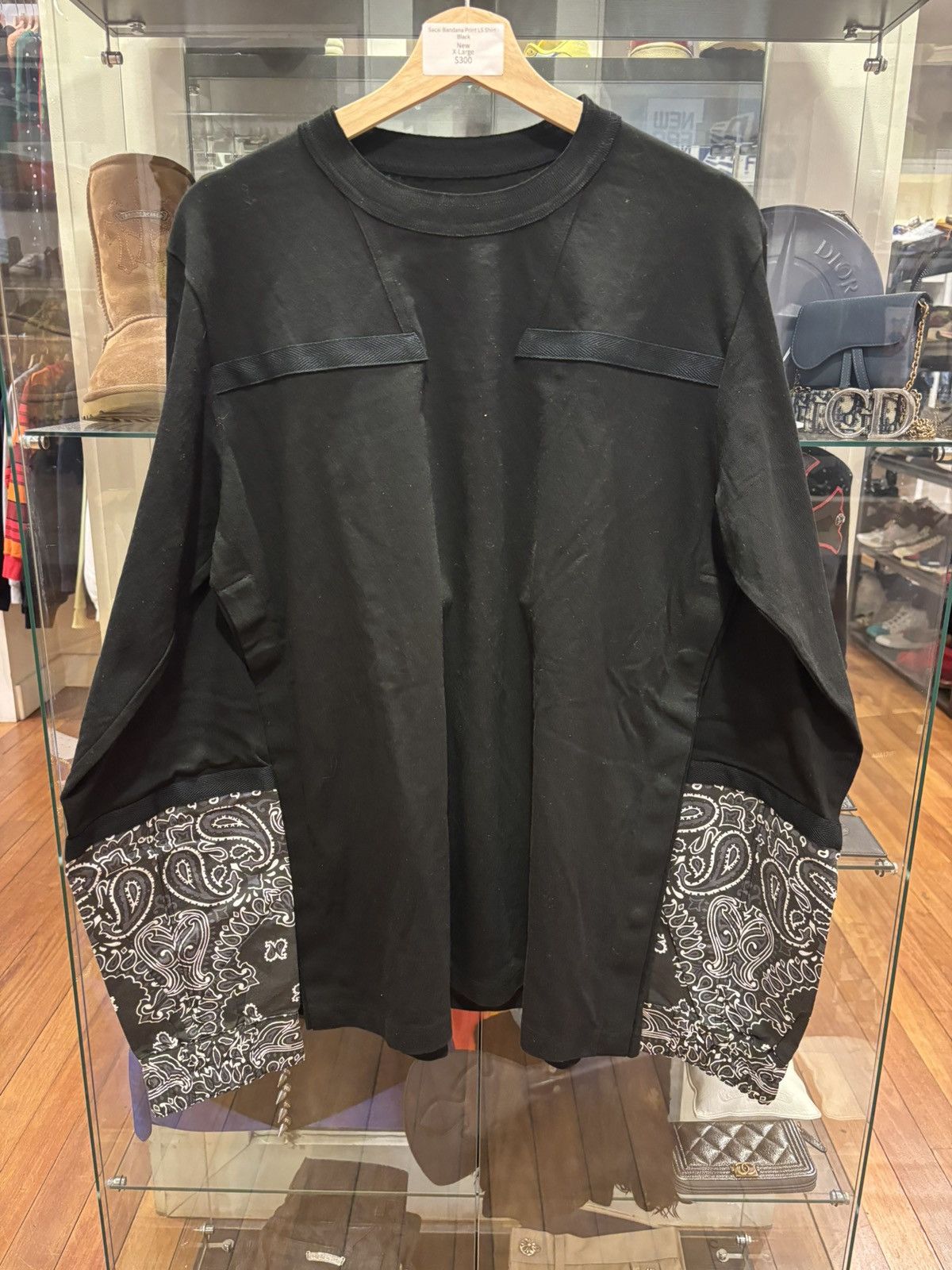 Sacai Sacai Bandana Print LS Shirt Size US XL / EU 56 / 4 - 1 Thumbnail