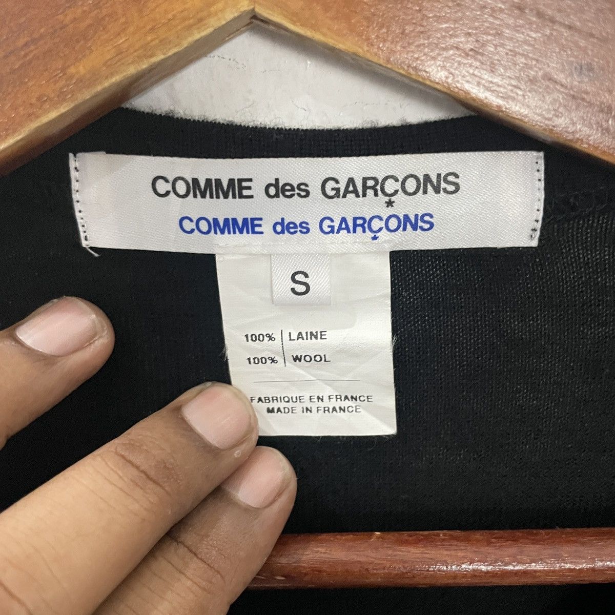 Comme des Garcons Vintage Comme Des Garcons Distressed Cardingan Size S / US 4 / IT 40 - 6 Thumbnail