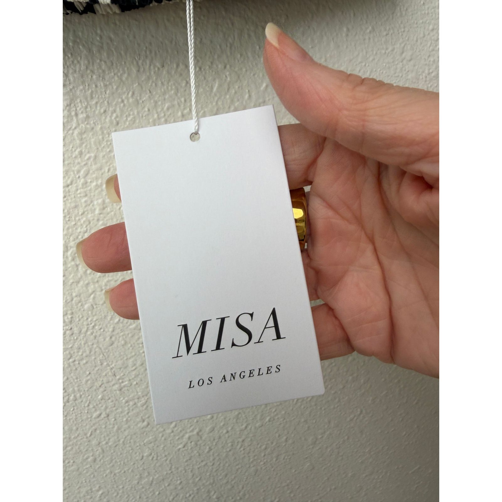 MISA Los Angeles NWT Misa Los Angeles Womens Black White Floral Set XS Size XS / US 0-2 / IT 36-38 - 19 Thumbnail