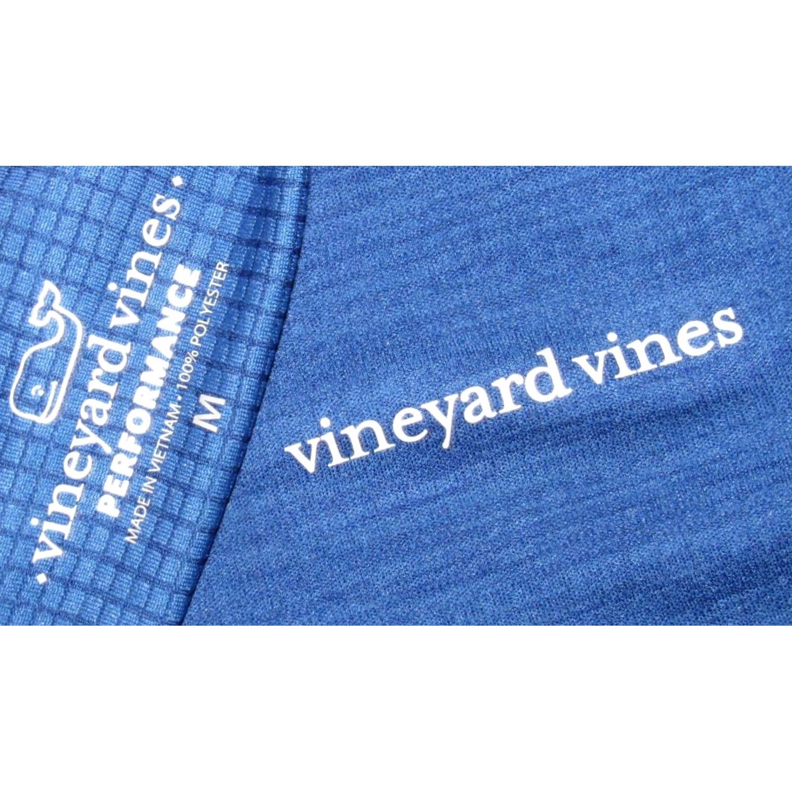 Vineyard Vines VINEYARD VINES Blue Quarter Zip Performance Sweater M Mens Size US M / EU 48-50 / 2 - 4 Thumbnail