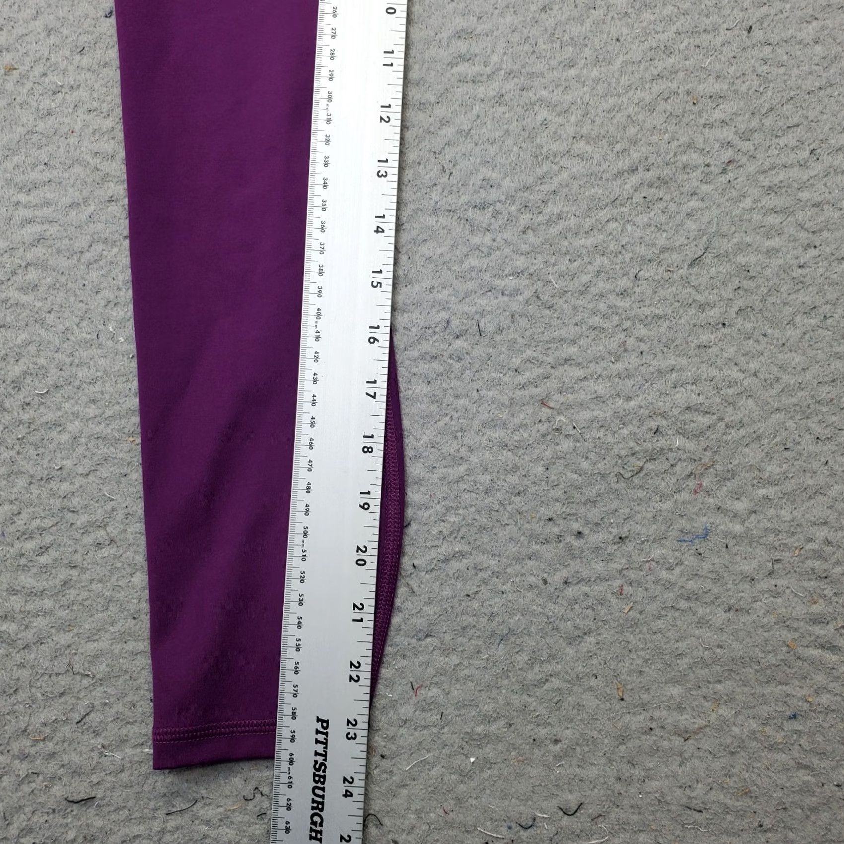 Under Armour Under Armour Womens Fitted Motion Ankle Leggings Purple XS High-Waisted Stretch Size 26" / US 2 / IT 38 - 4 Thumbnail