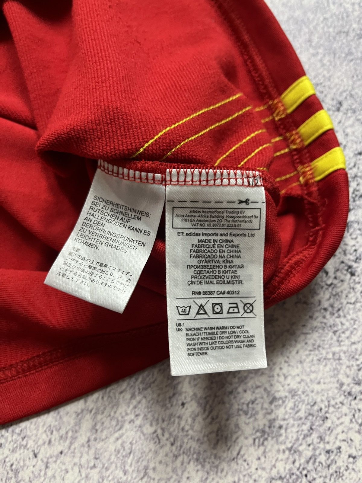 Adidas Adidas Spain 2016 Long Sleeve Football Soccer Jersey Top Size US L / EU 52-54 / 3 - 10 Thumbnail