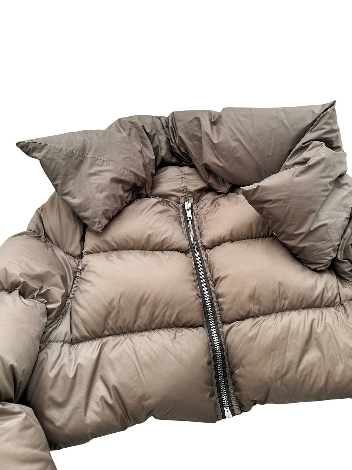 Rick Owens RARE Gethsemane Babel Mountain Cropped Puffer Duvet Size US M / EU 48-50 / 2 - 4 Thumbnail