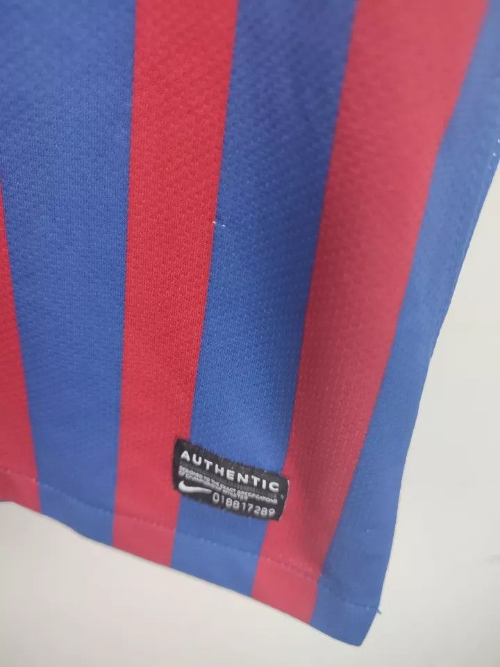 Nike FC BARCELONA 2011-12 HOME FOOTBALL SHIRT Kit SOCCER JERSEY Size US S / EU 44-46 / 1 - 12 Thumbnail