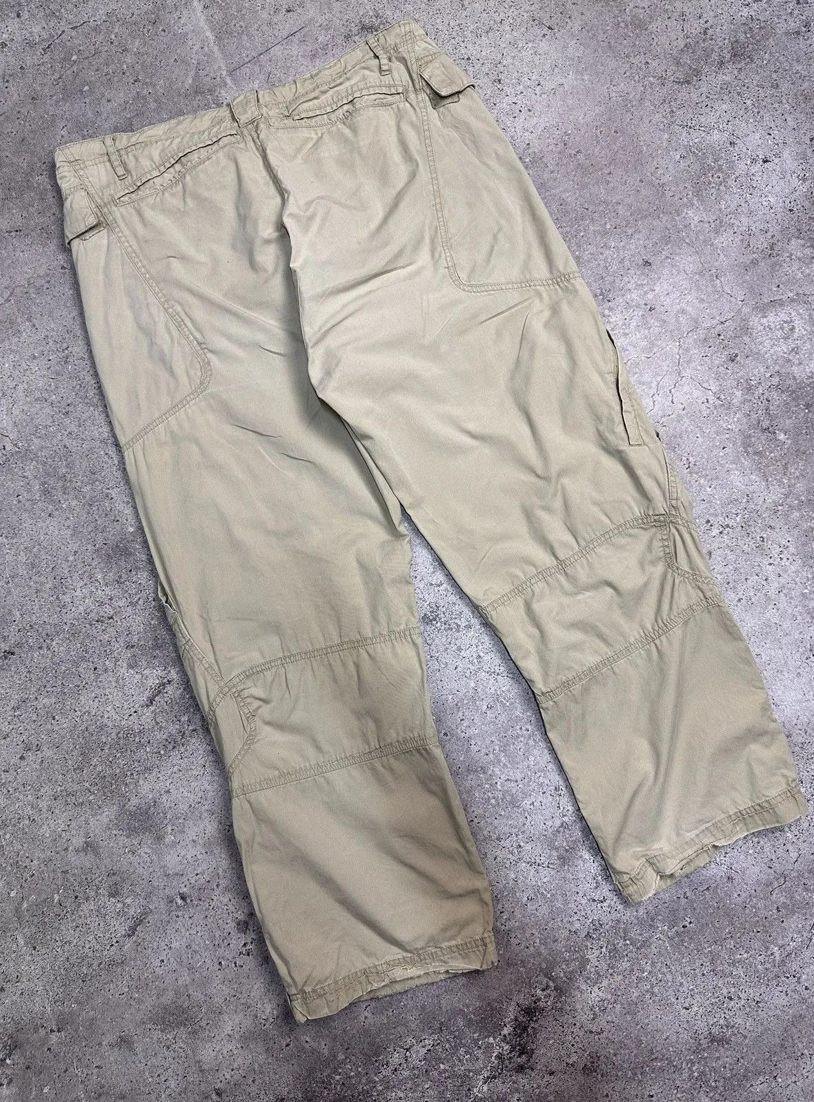 Nike Vintage Nike Cargo Baggy Japan Avantgarde Faded Bontage Y2K Size US 36 / EU 52 - 12 Thumbnail