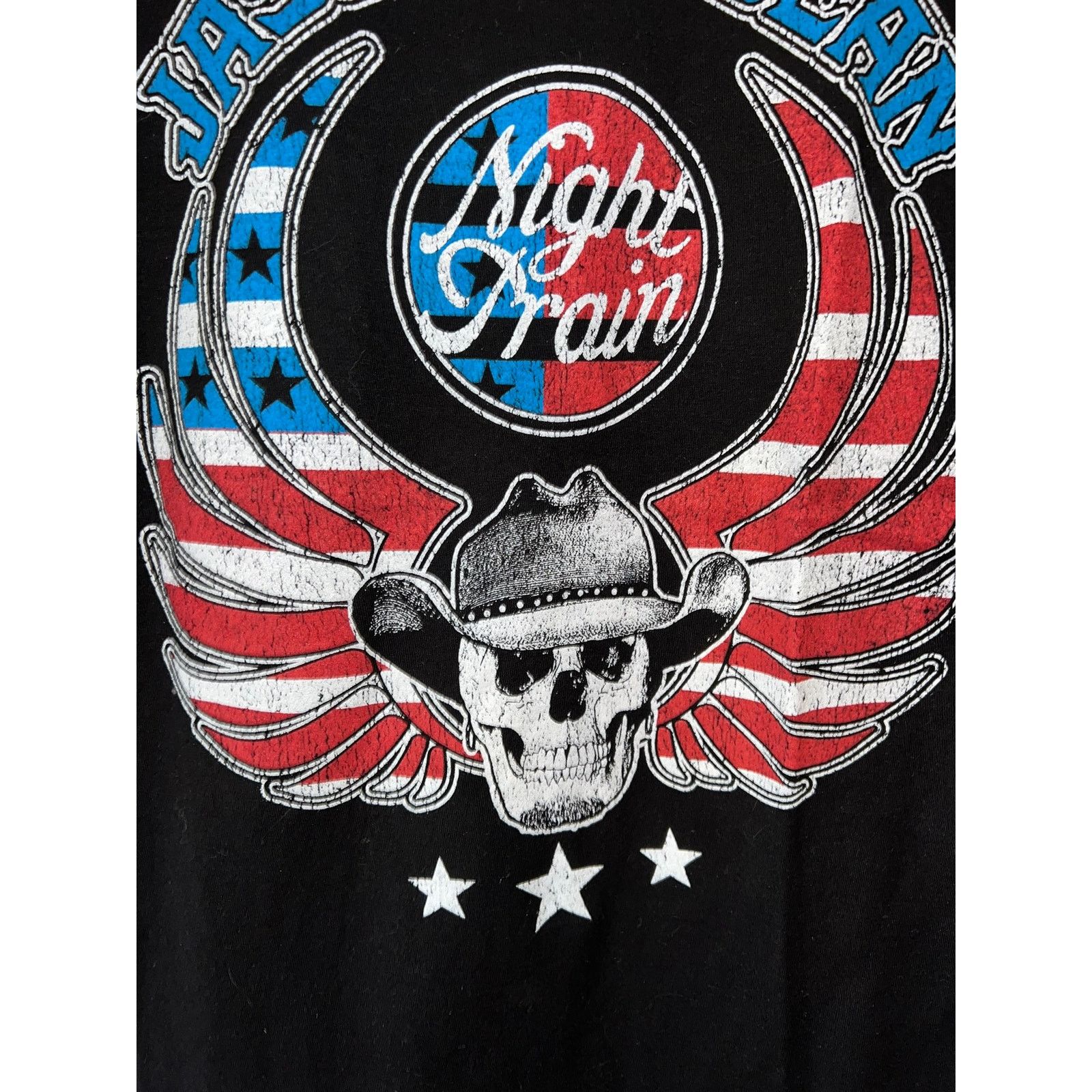 Tultex 2012 Jason Aldean Night Train Country Music Black Shirt M Size US M / EU 48-50 / 2 - 5 Thumbnail