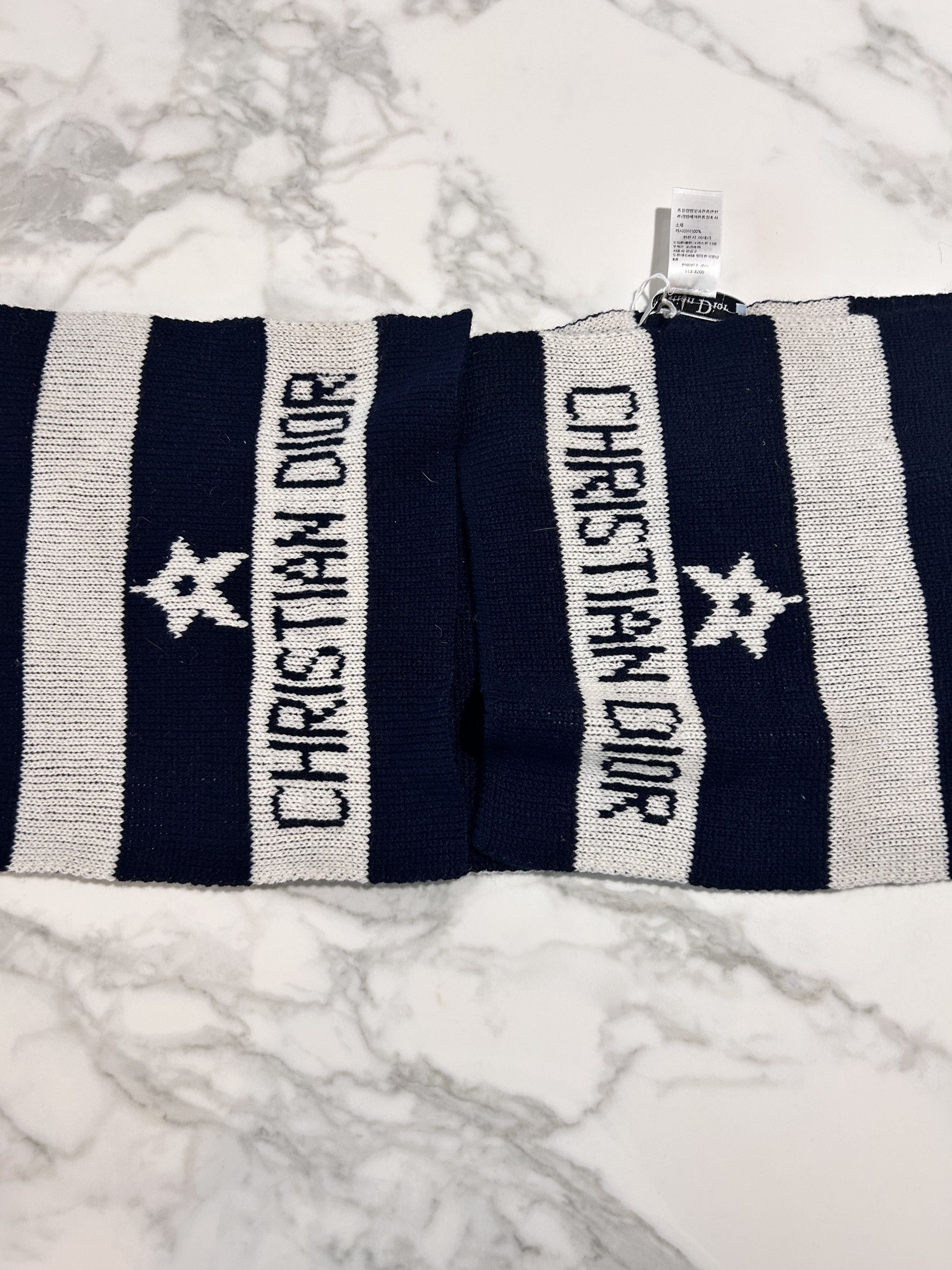 Dior STRIPE SCARF Size ONE SIZE - 3 Thumbnail