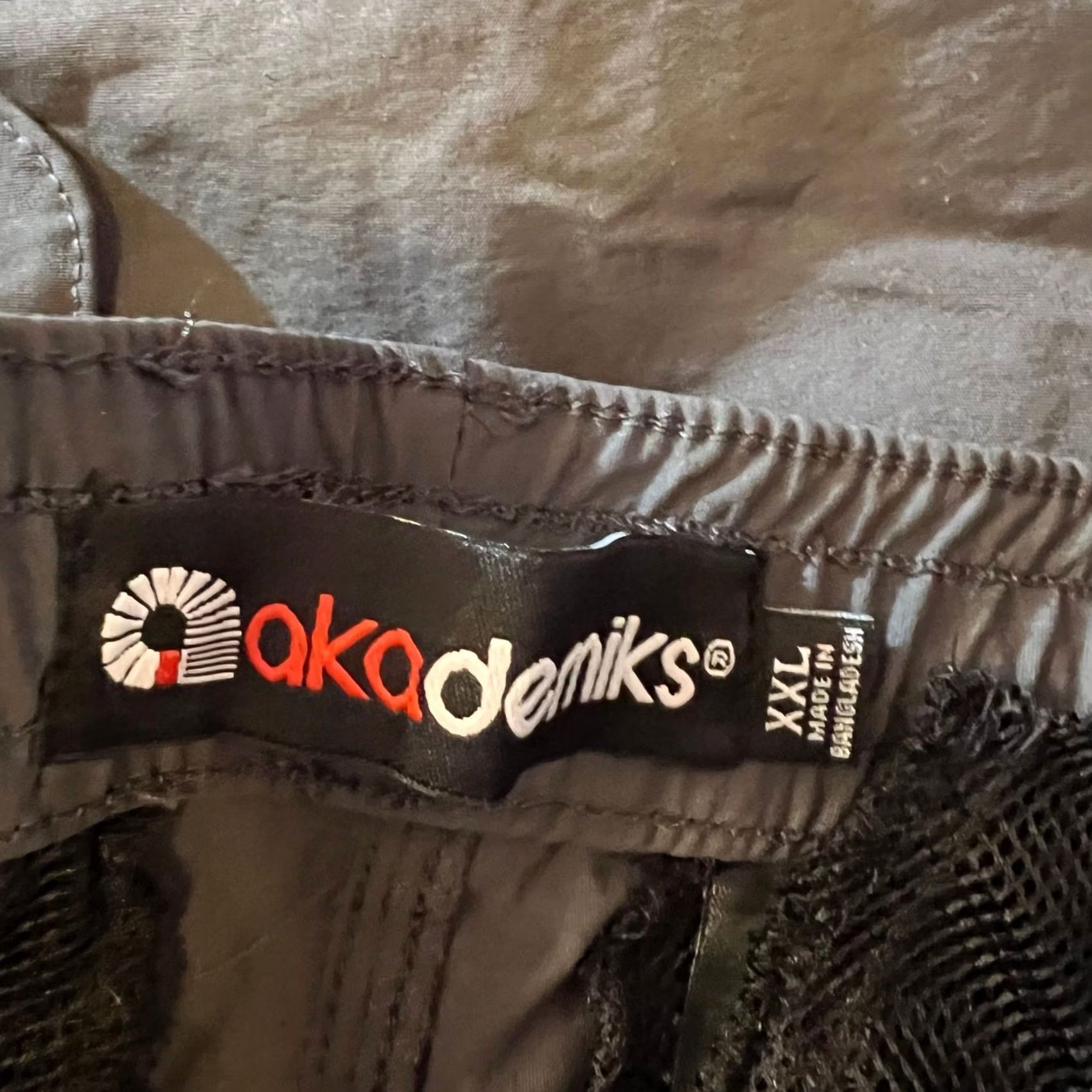 Akademiks Akademiks Hiking Pants Mens XXL Gray Nylon Ankle Jogger Performance Mens 2XL Jogger Pants Gray Nylon Ankle Hiking Pants Size US 39 - 6 Thumbnail